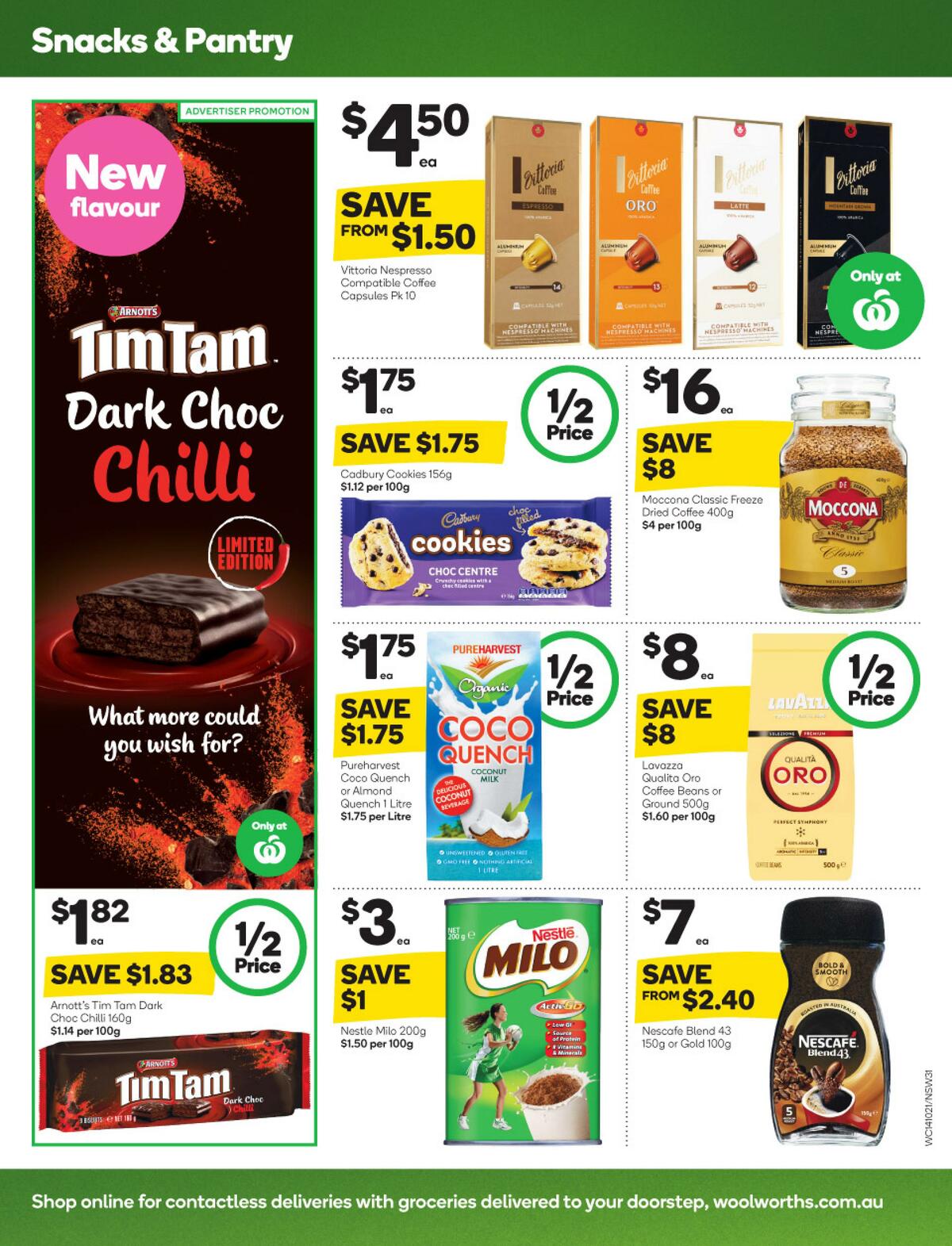 Woolworths Catalogues from 14 October