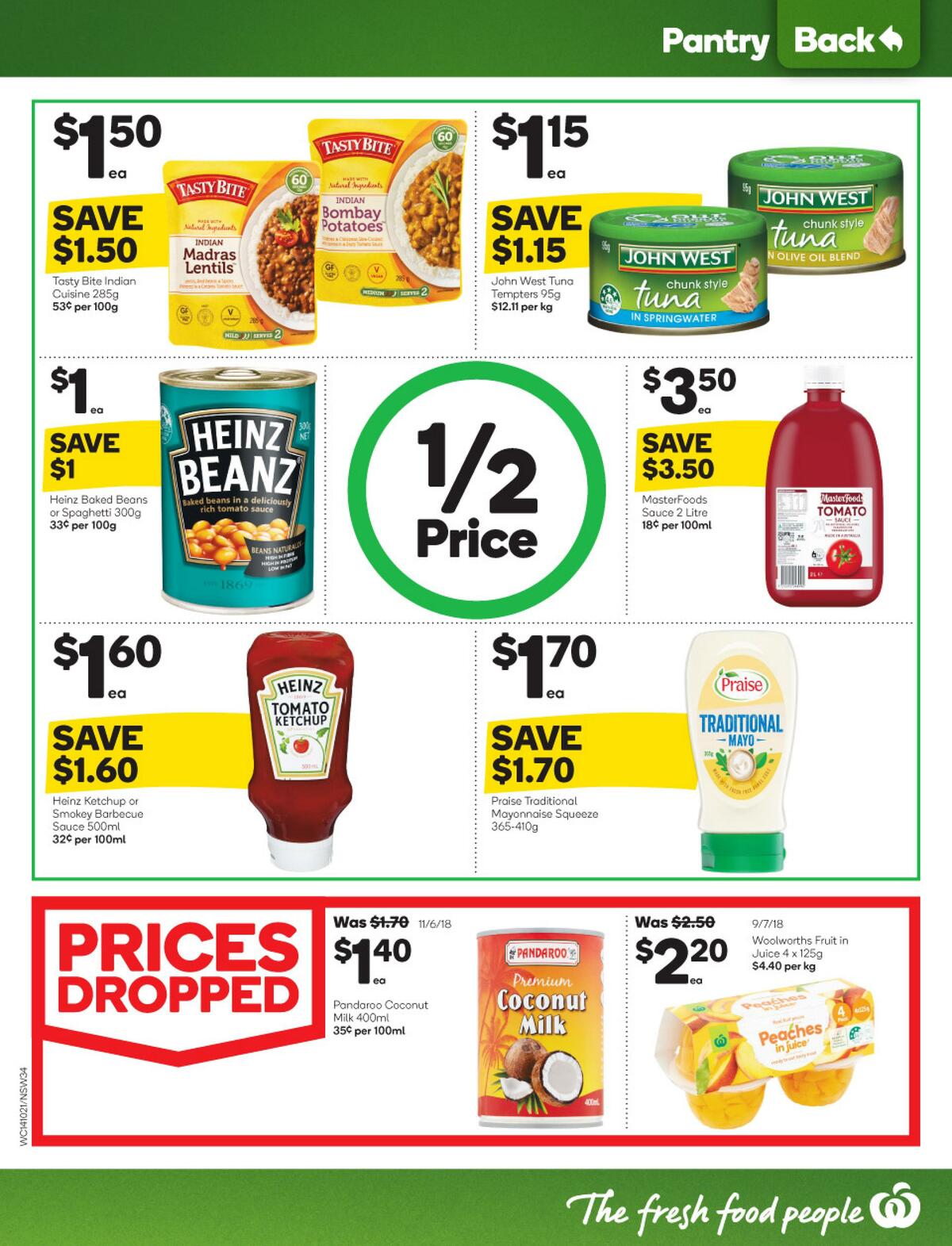 Woolworths Catalogues from 14 October