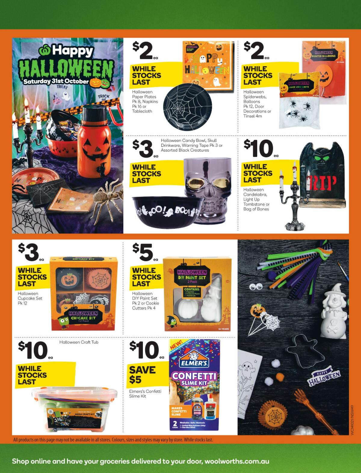 Woolworths Catalogues from 14 October