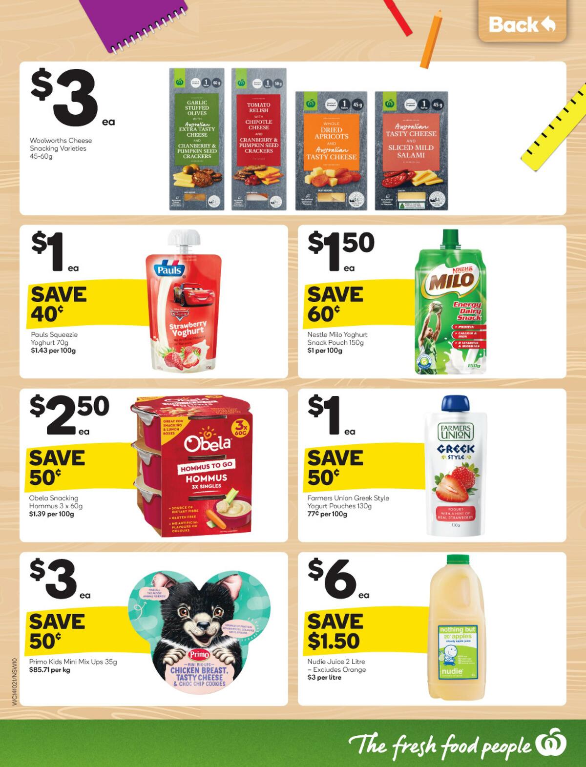 Woolworths Catalogues from 14 October