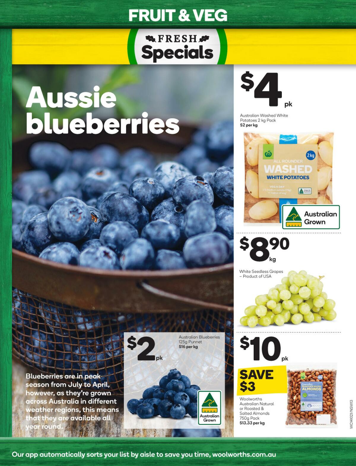 Woolworths Catalogues from 14 October