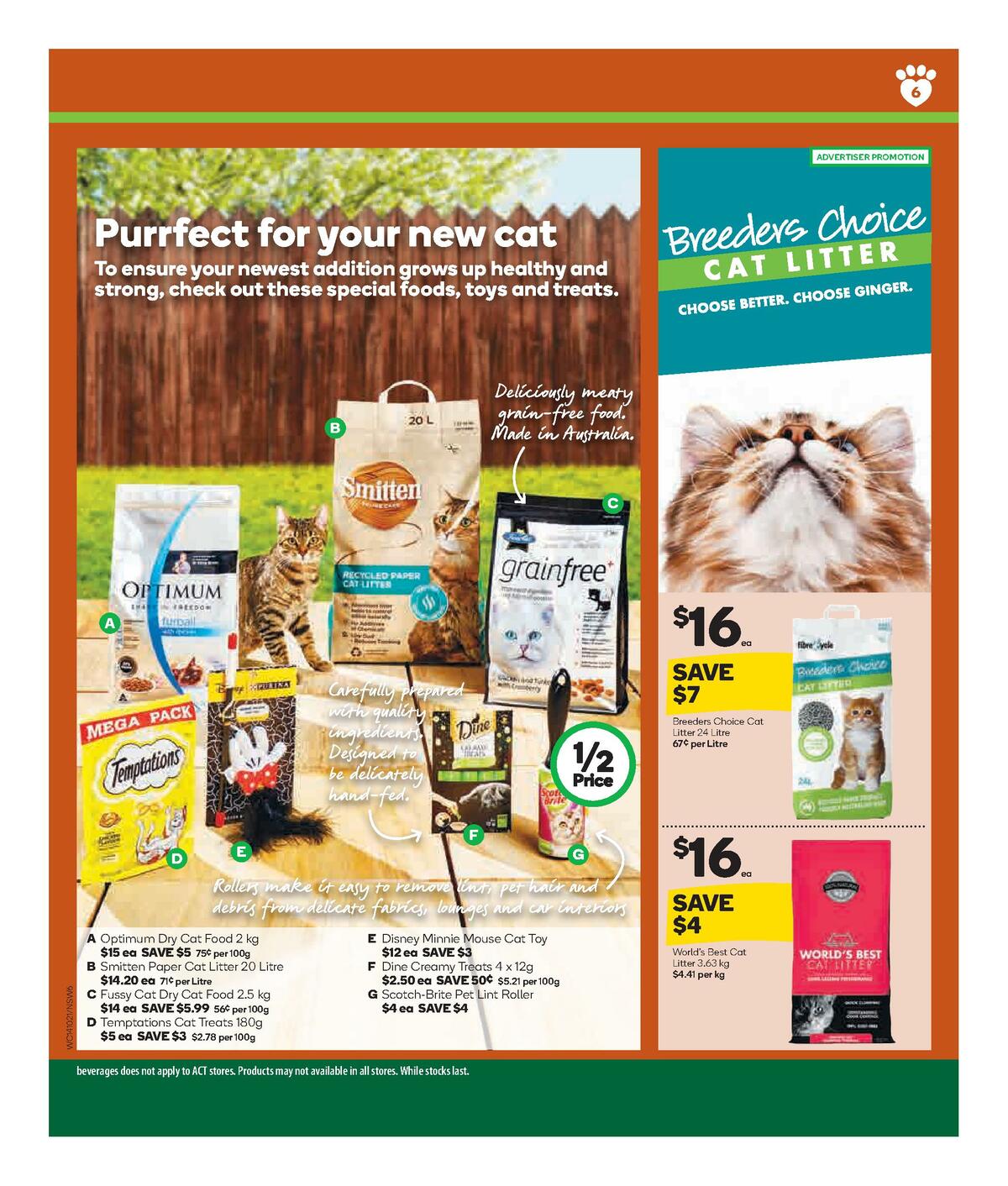 Woolworths Pet Catalogues from 14 October