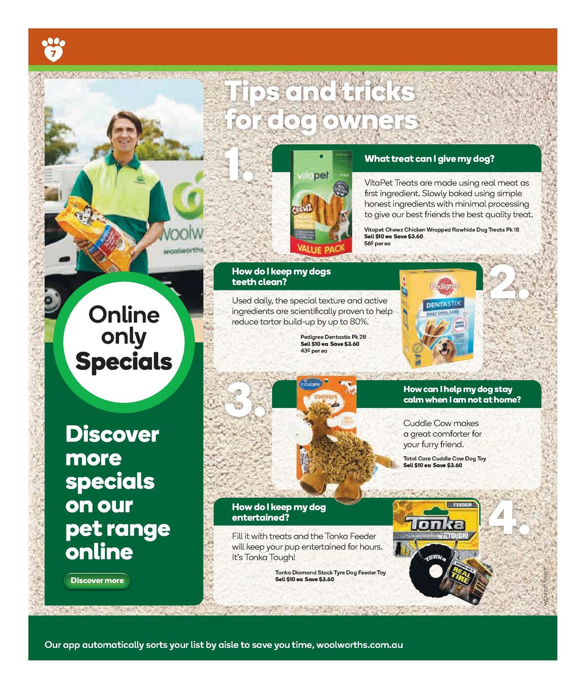 Woolworths Pet Catalogues from 14 October