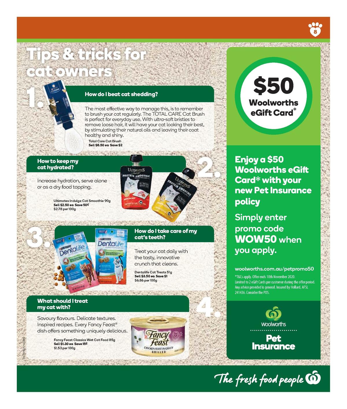 Woolworths Pet Catalogues from 14 October