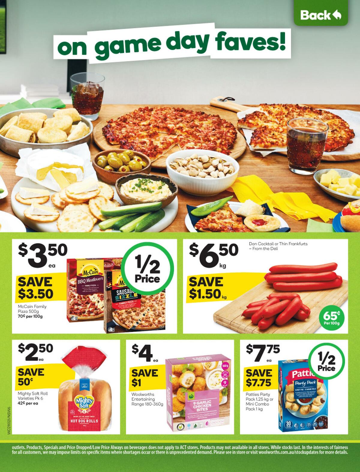 Woolworths Catalogues from 21 October