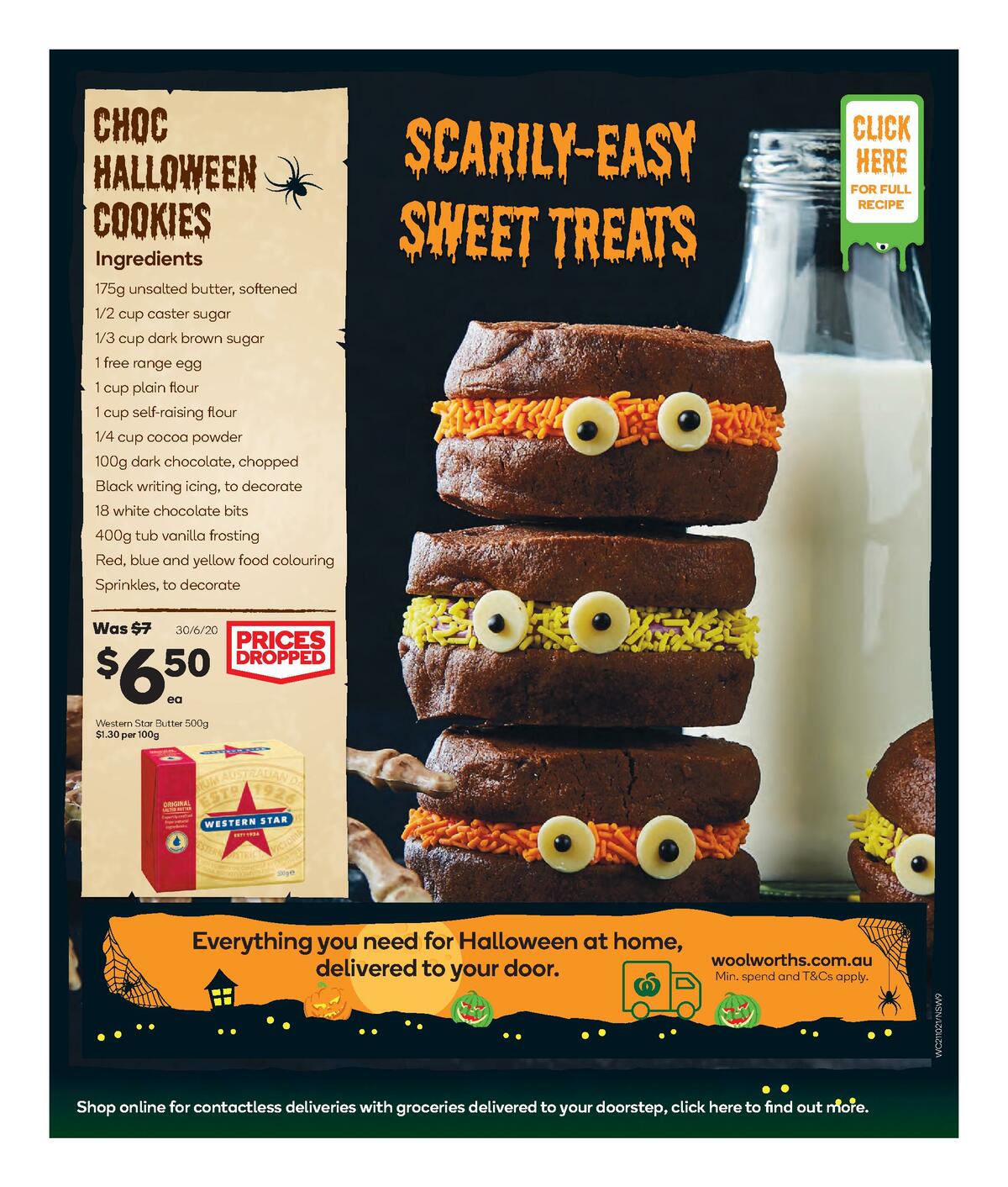 Woolworths Happy Halloween Catalogues from 21 October