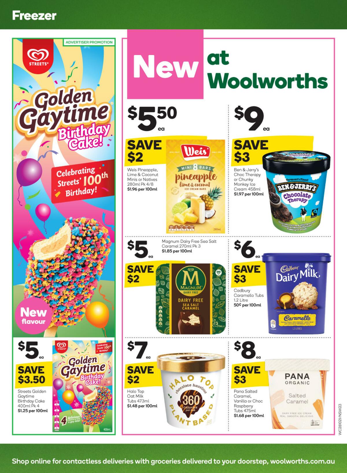 Woolworths Catalogues from 28 October