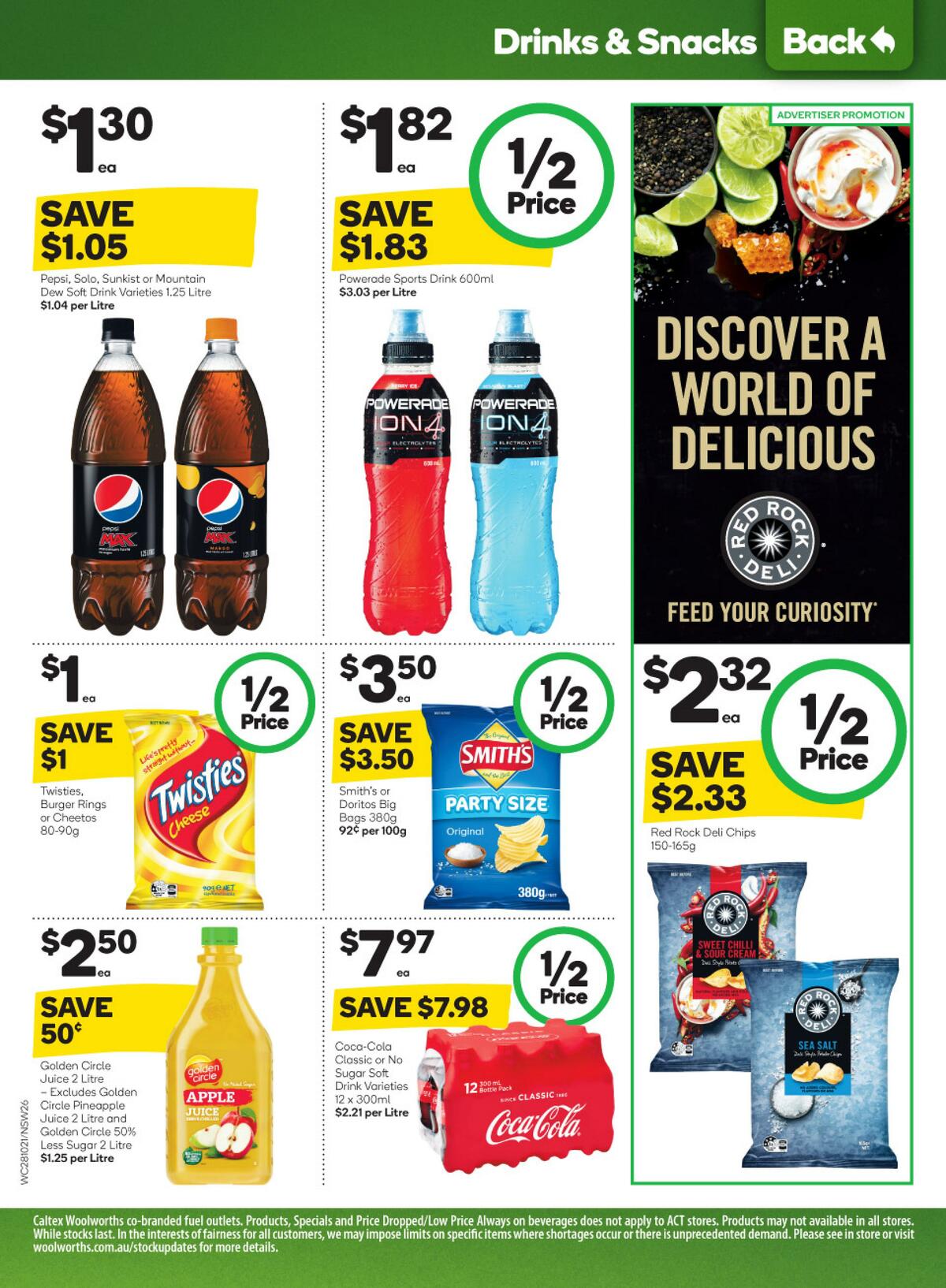 Woolworths Catalogues from 28 October