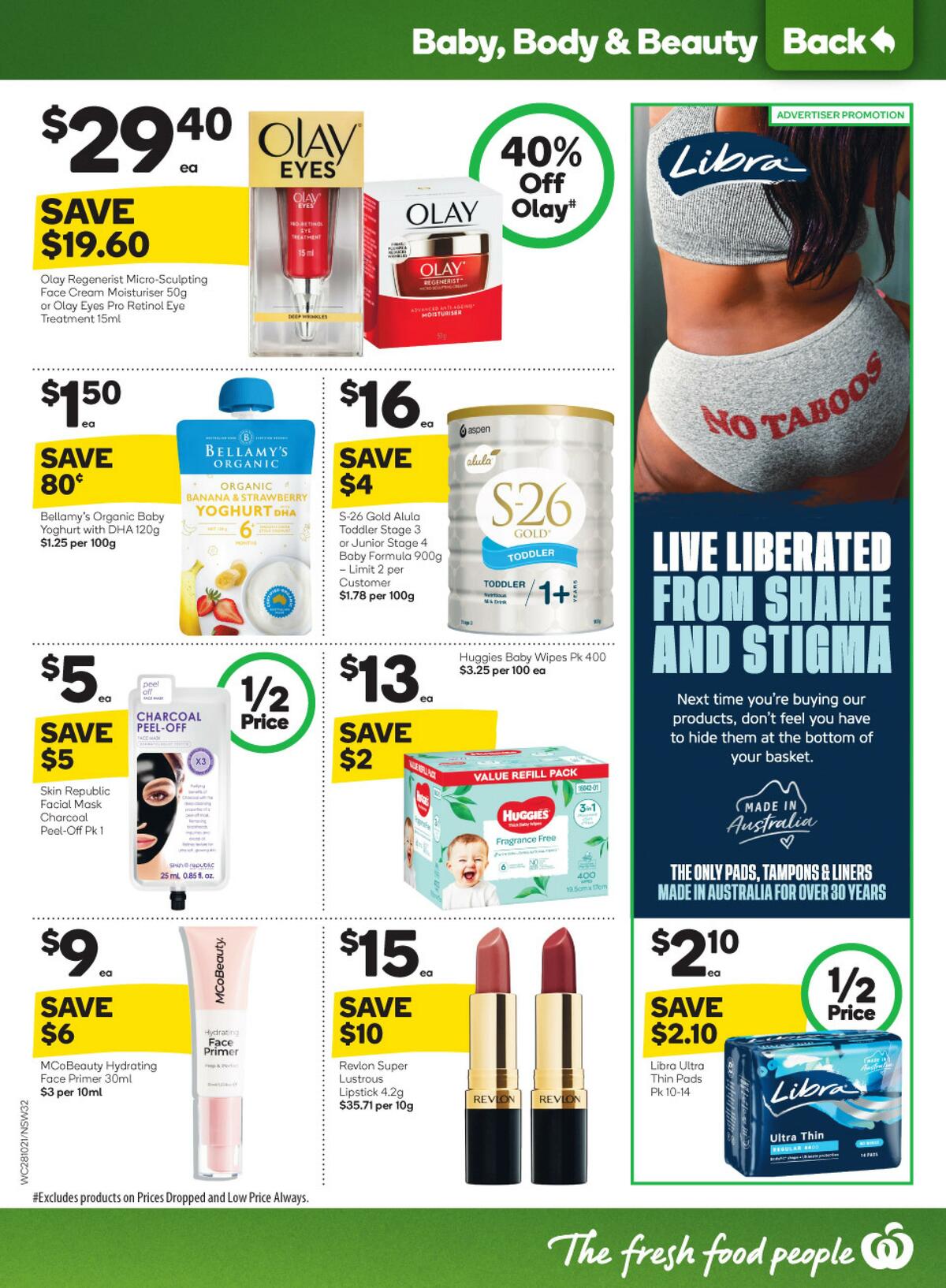 Woolworths Catalogues from 28 October