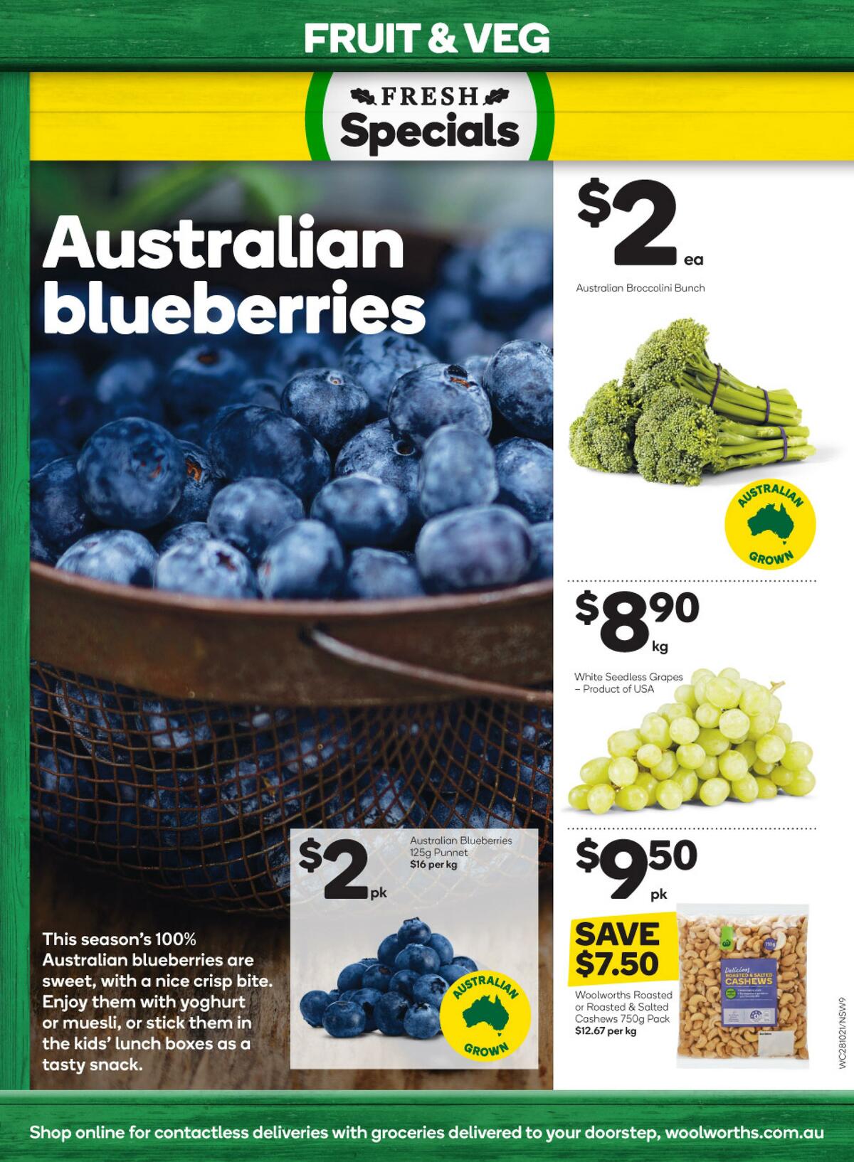 Woolworths Catalogues from 28 October