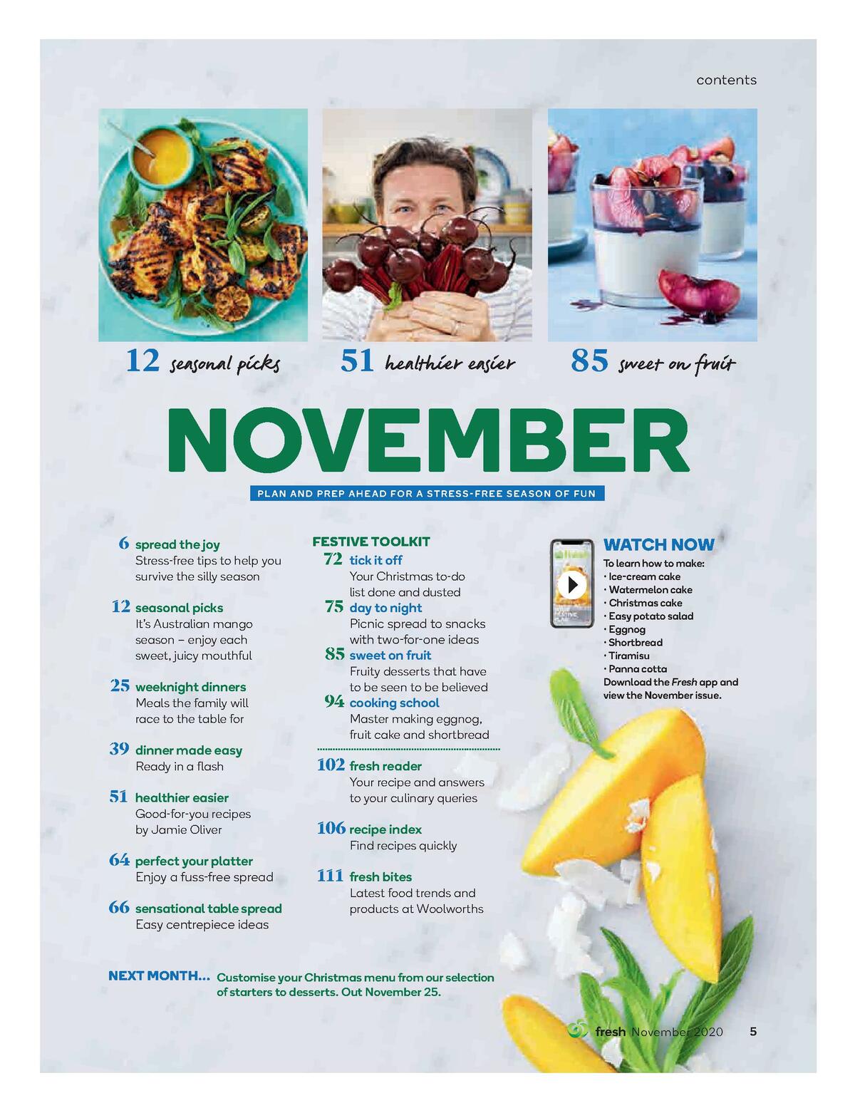 Woolworths Fresh Magazine November Catalogues from 1 November