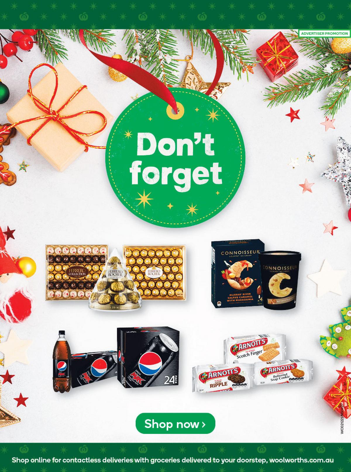 Woolworths Catalogues from 2 December