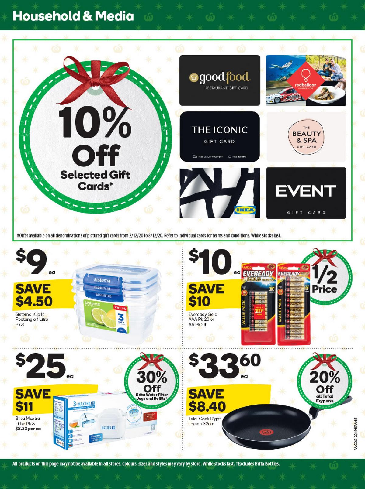 Woolworths Catalogues from 2 December