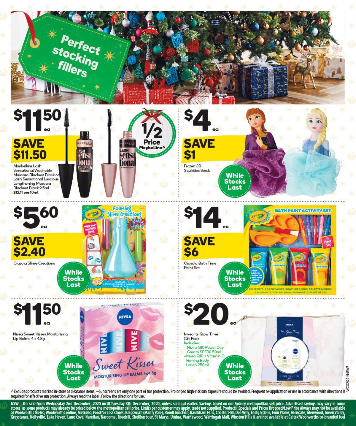 Woolworths Christmas Gift Guide Catalogues from 2 December