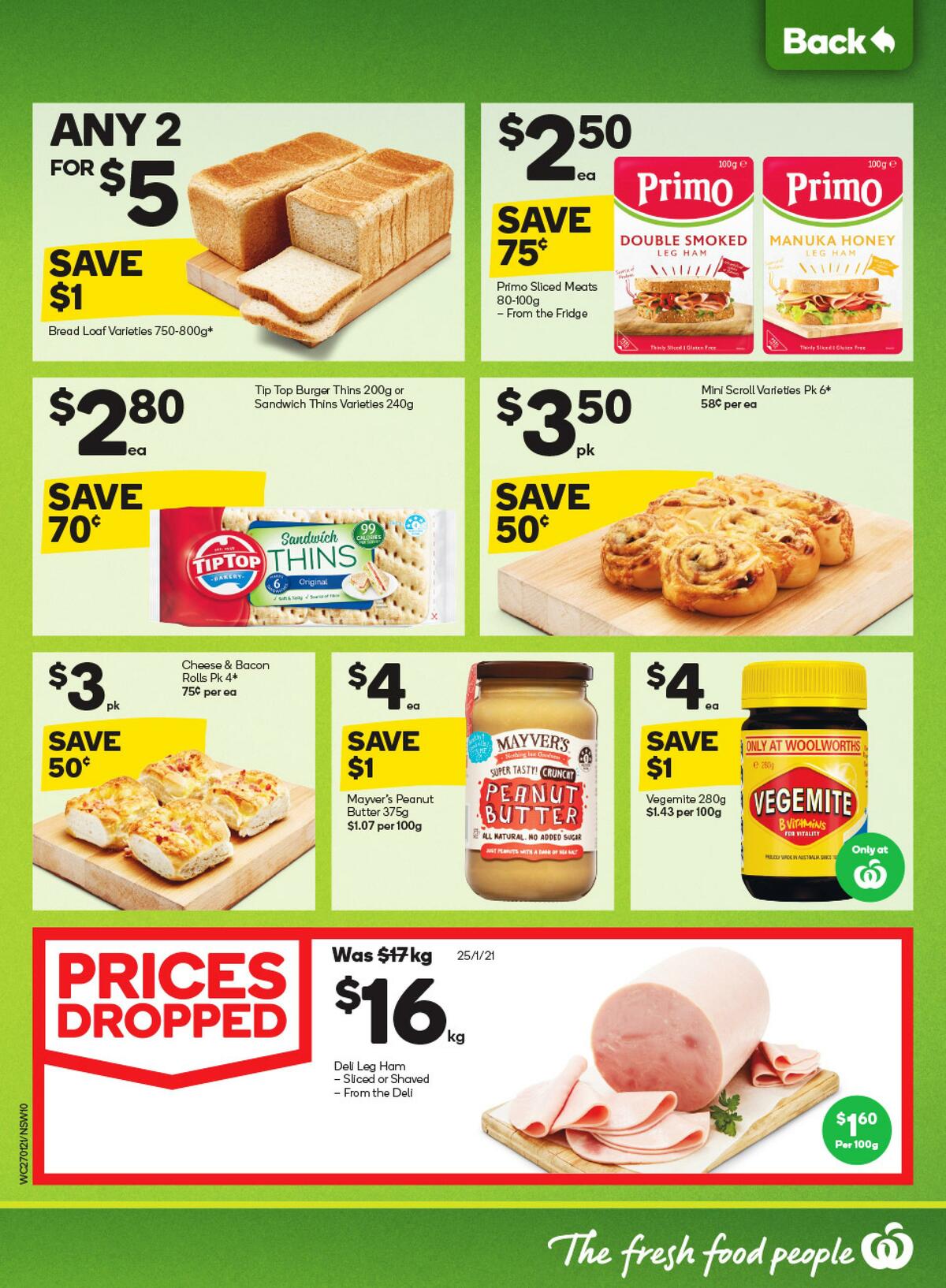 Woolworths Catalogues from 27 January