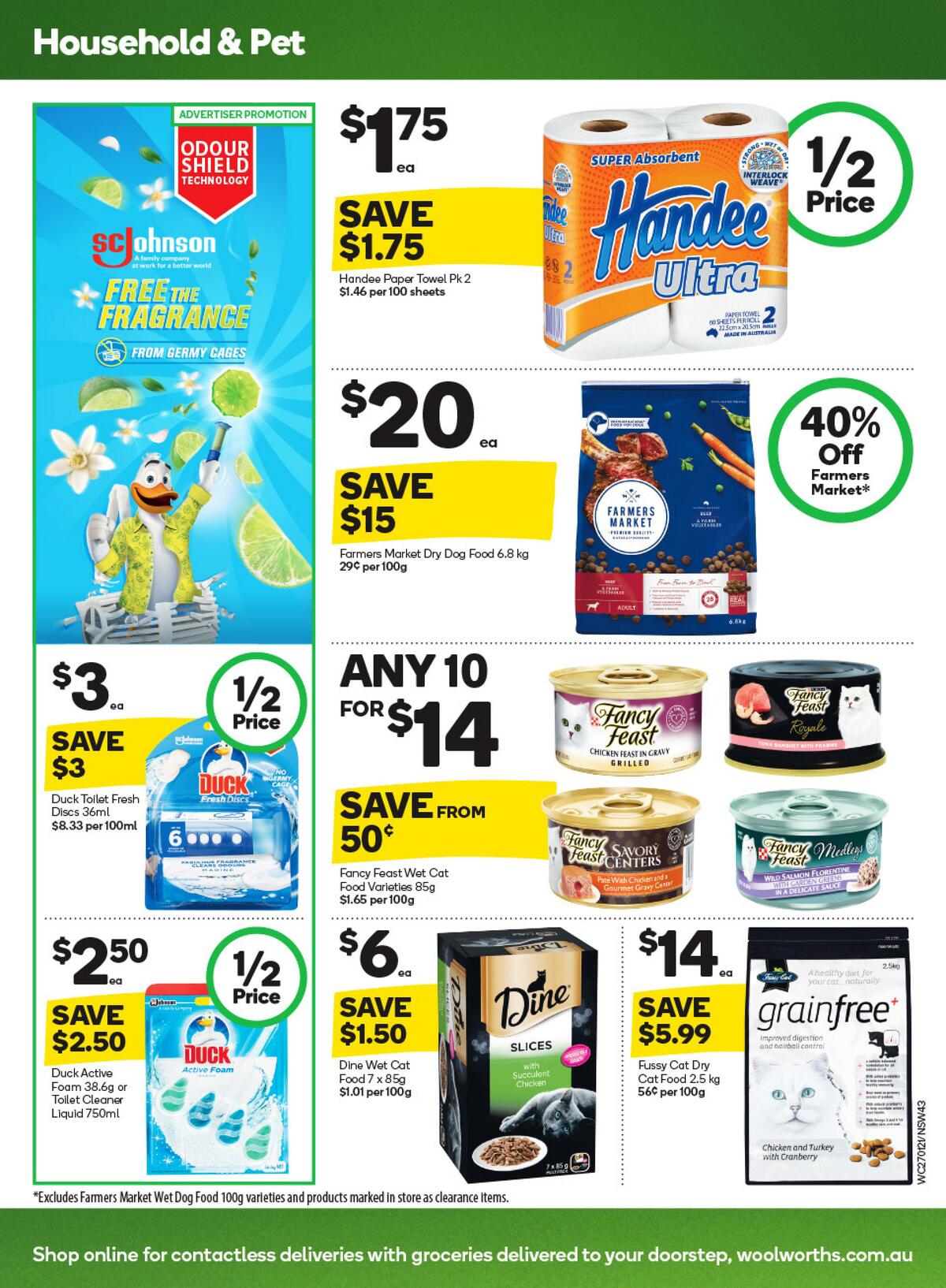 Woolworths Catalogues from 27 January