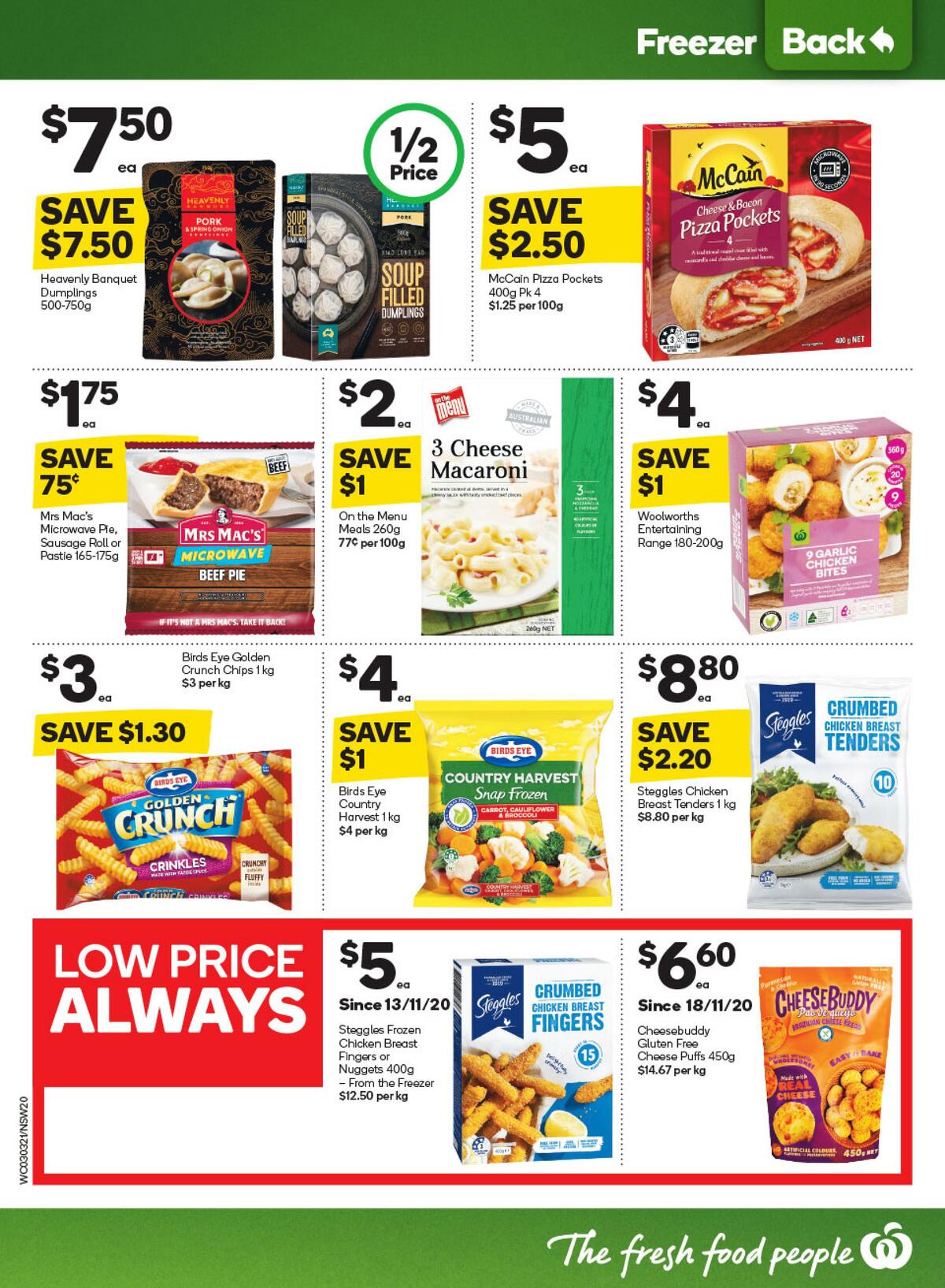 Woolworths Catalogues from 3 March