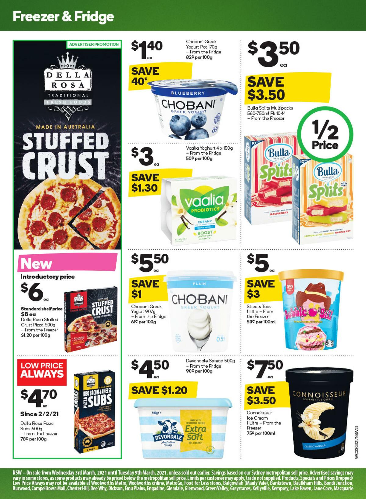 Woolworths Catalogues from 3 March