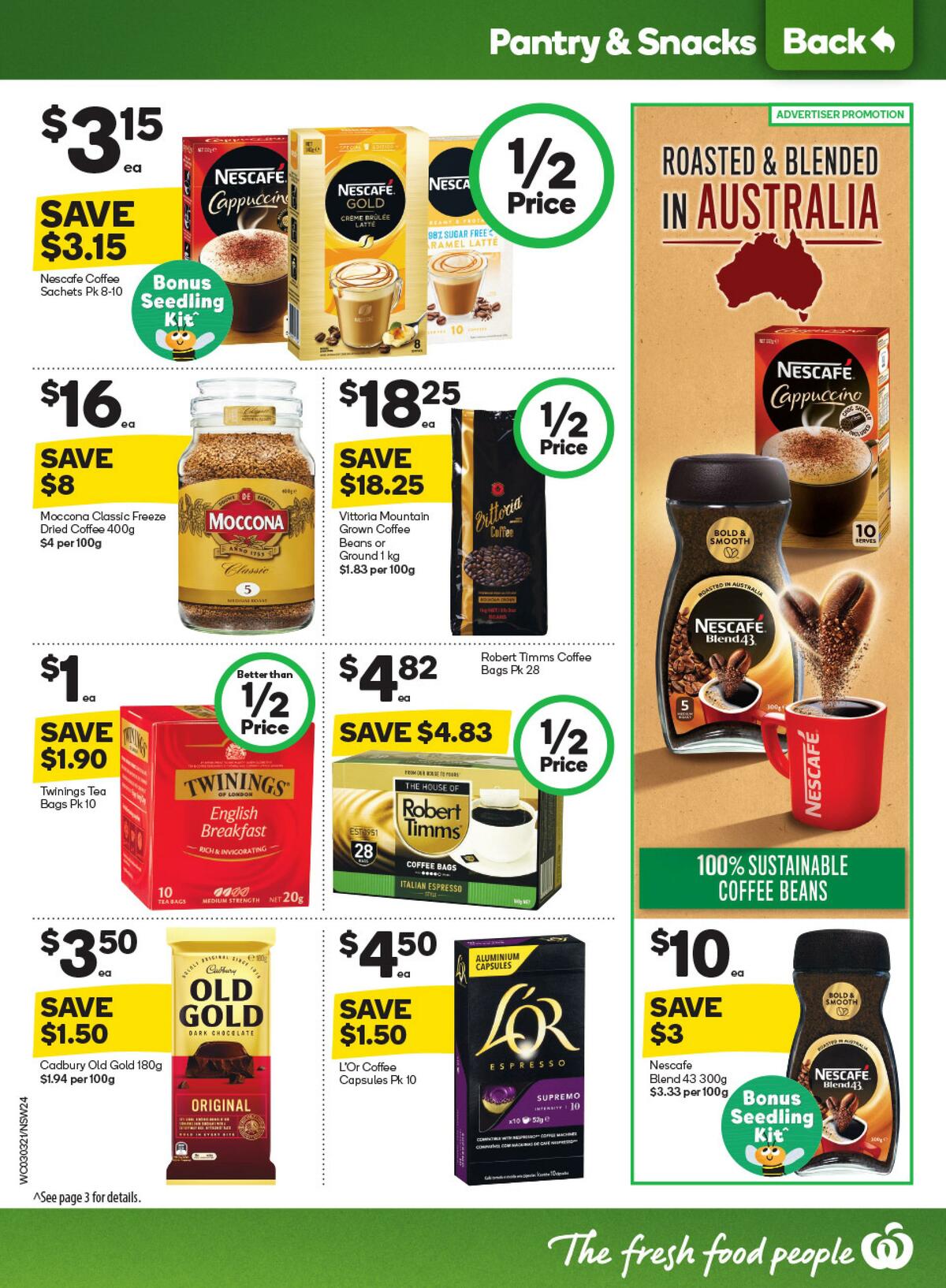 Woolworths Catalogues from 3 March