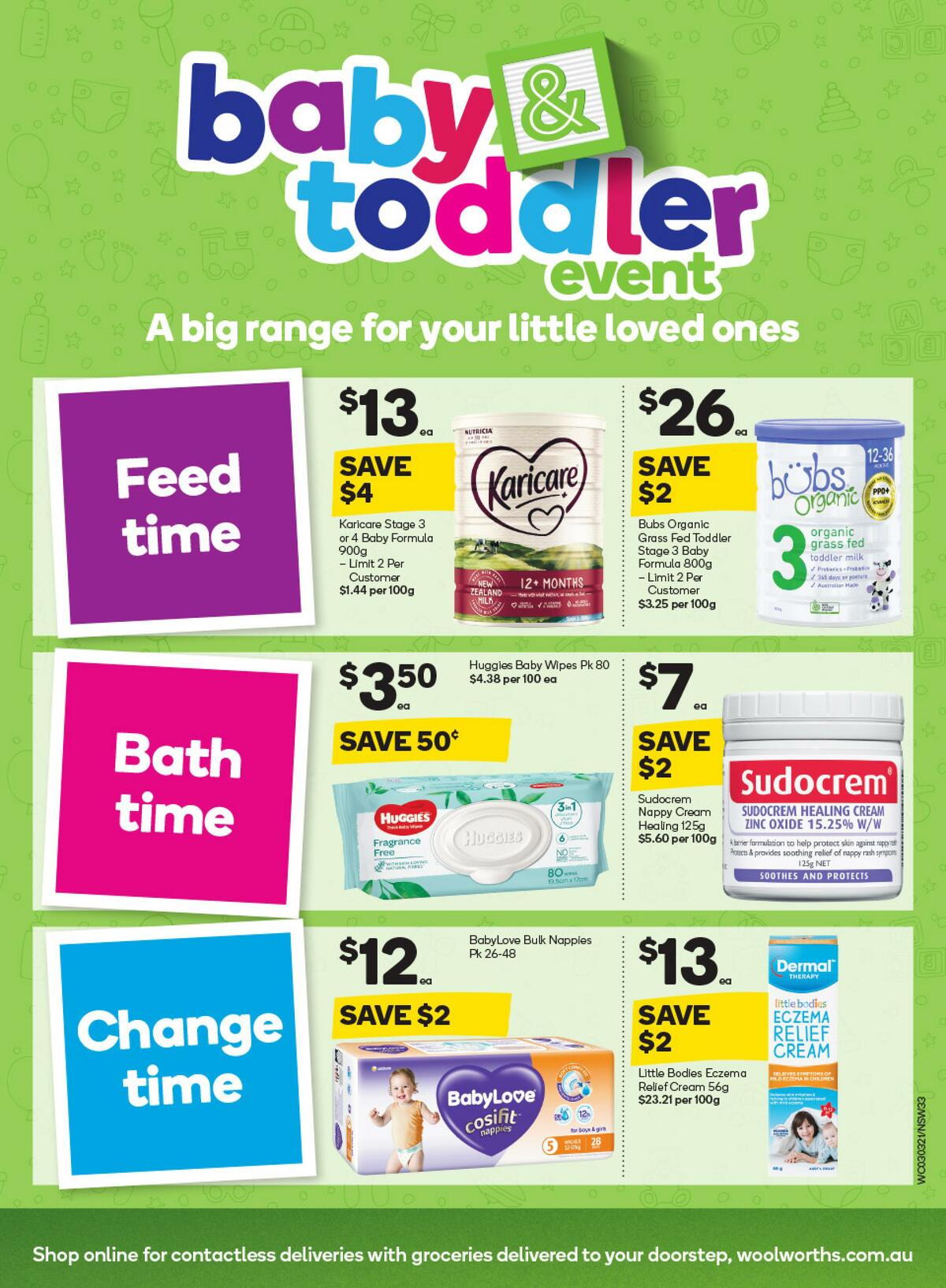 Woolworths Catalogues from 3 March