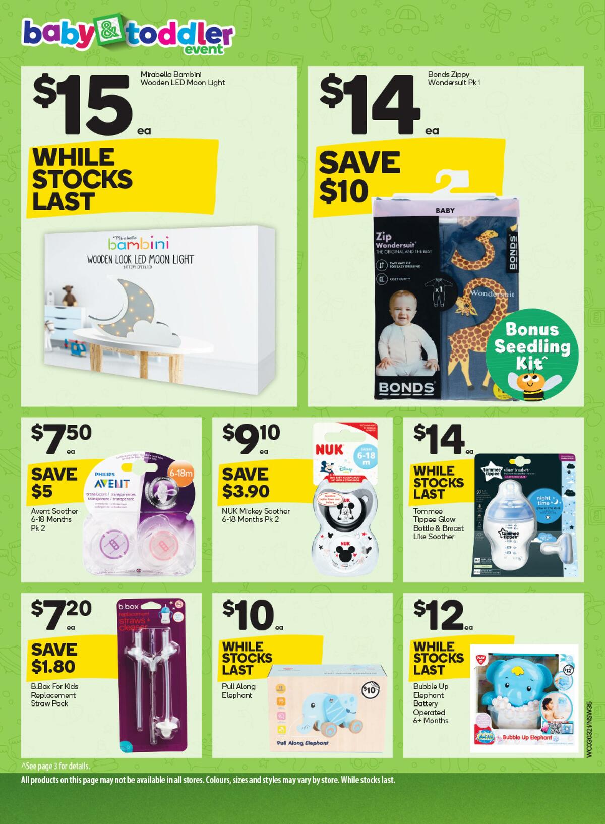 Woolworths Catalogues from 3 March