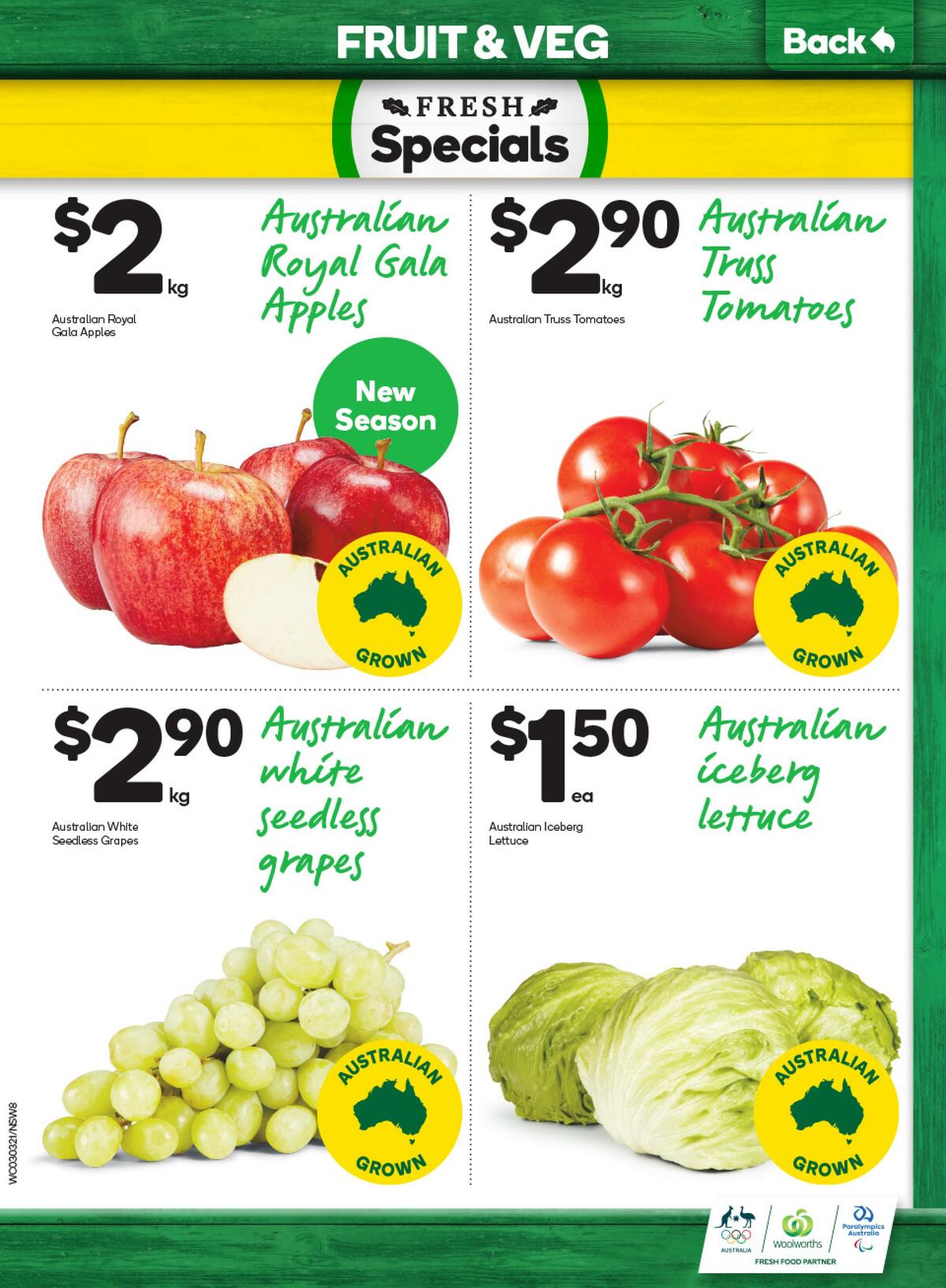 Woolworths Catalogues from 3 March