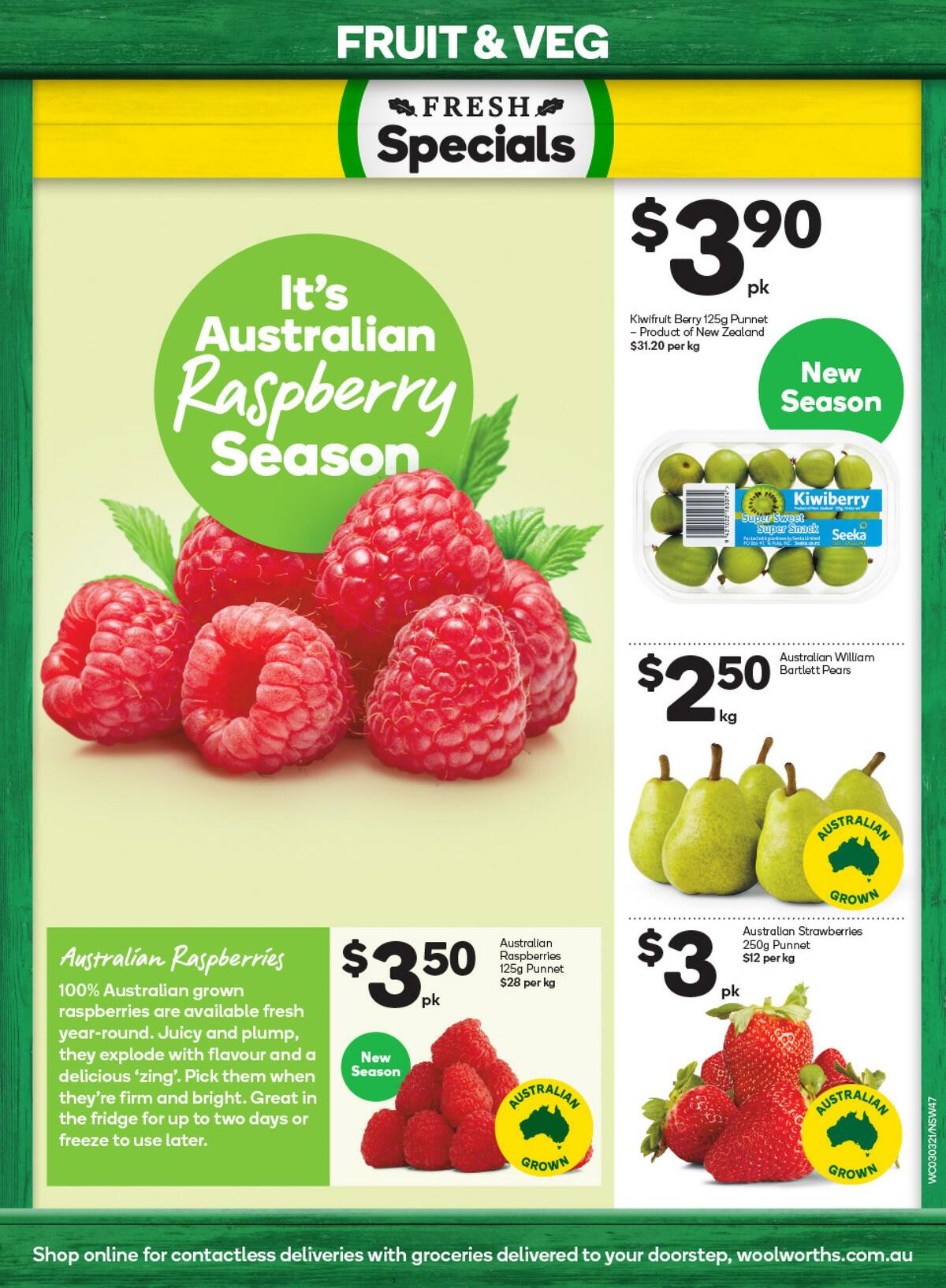 Woolworths Catalogues from 3 March