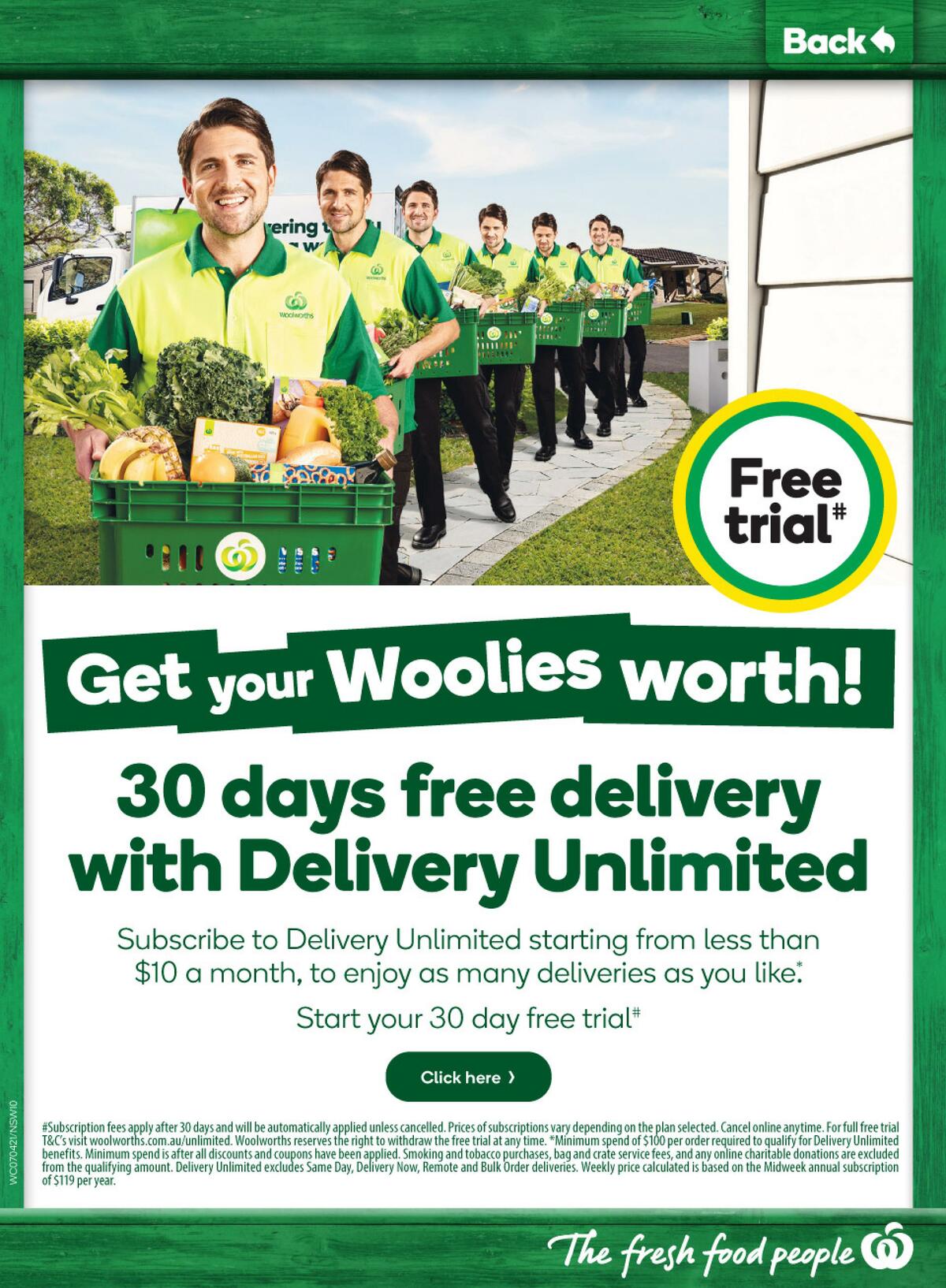 Woolworths Catalogues from 7 April