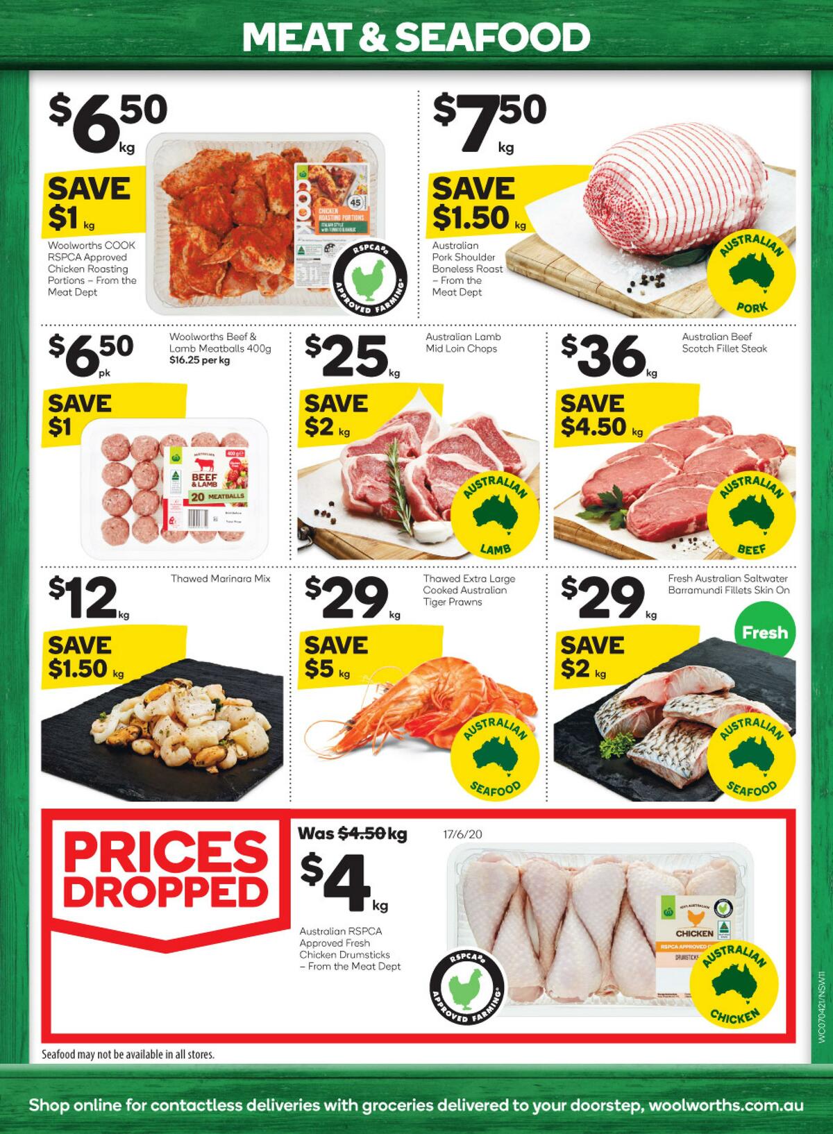 Woolworths Catalogues from 7 April