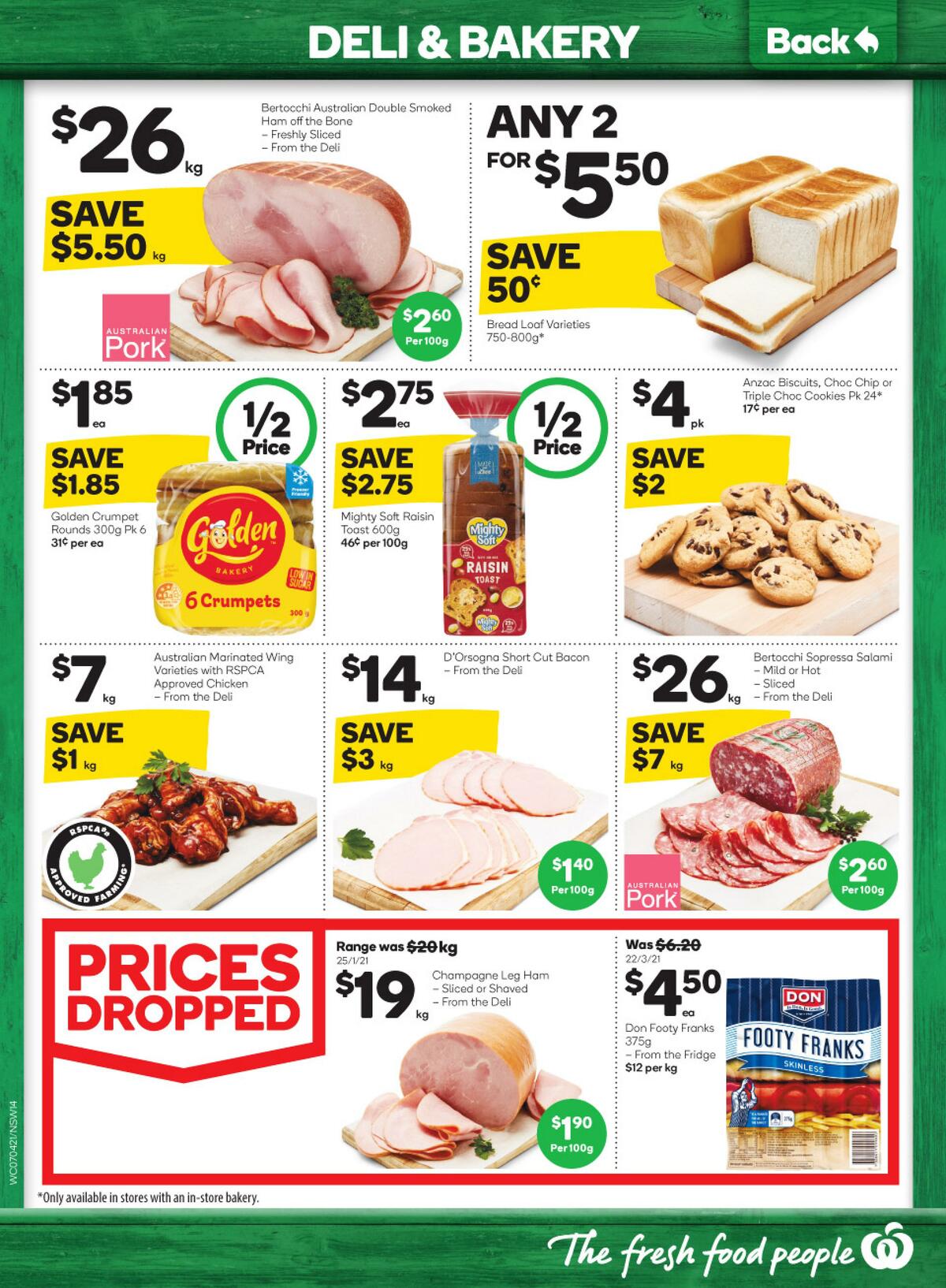 Woolworths Catalogues from 7 April