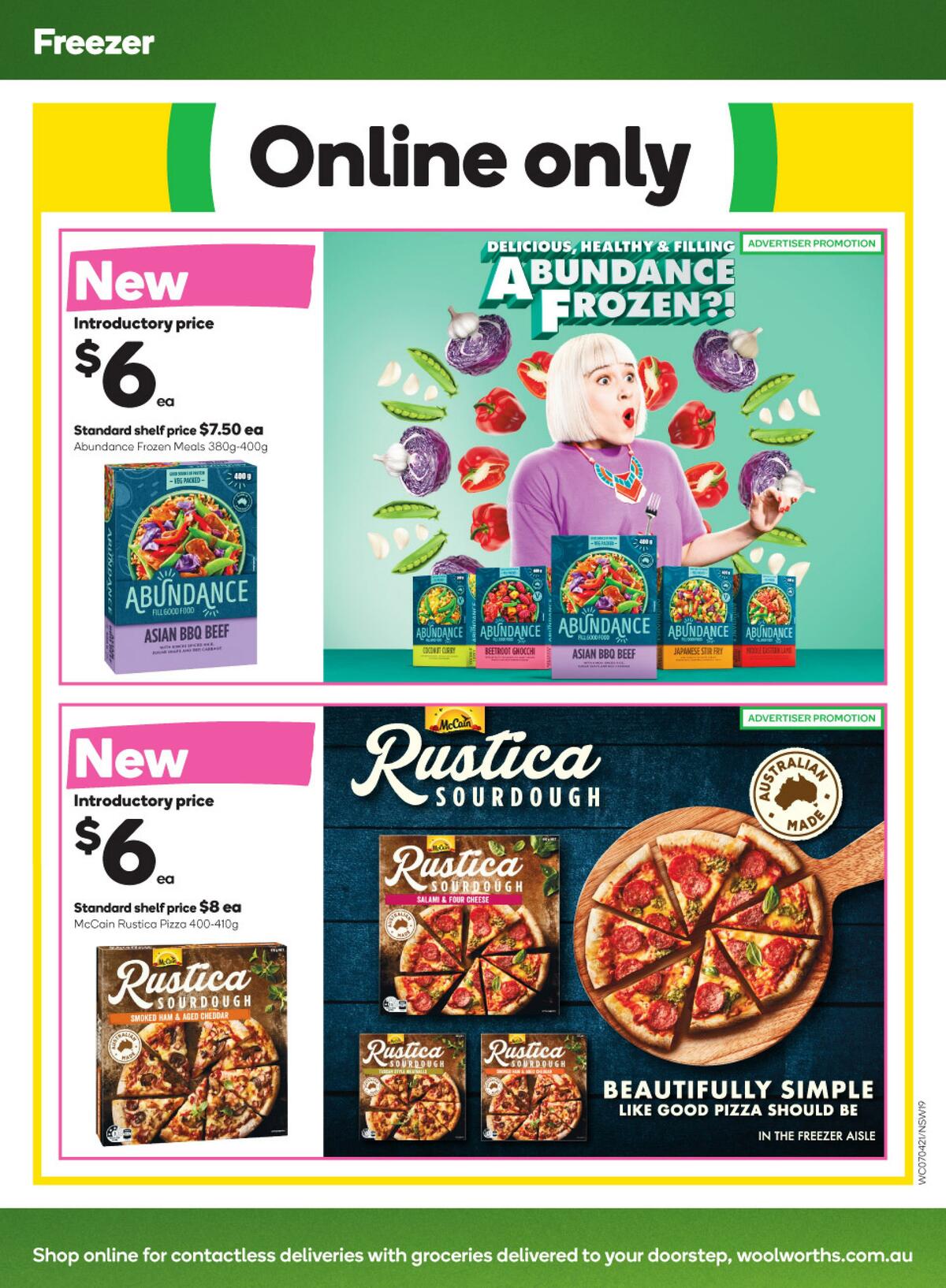 Woolworths Catalogues from 7 April