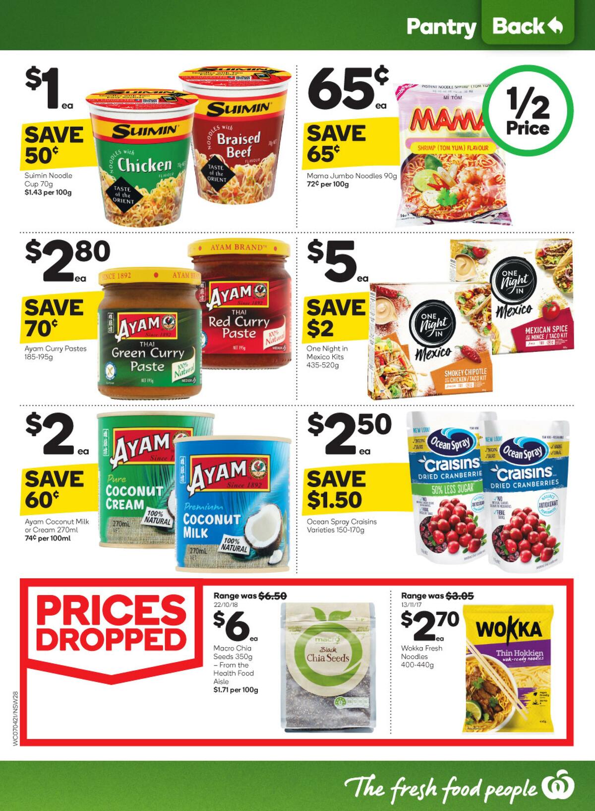 Woolworths Catalogues from 7 April