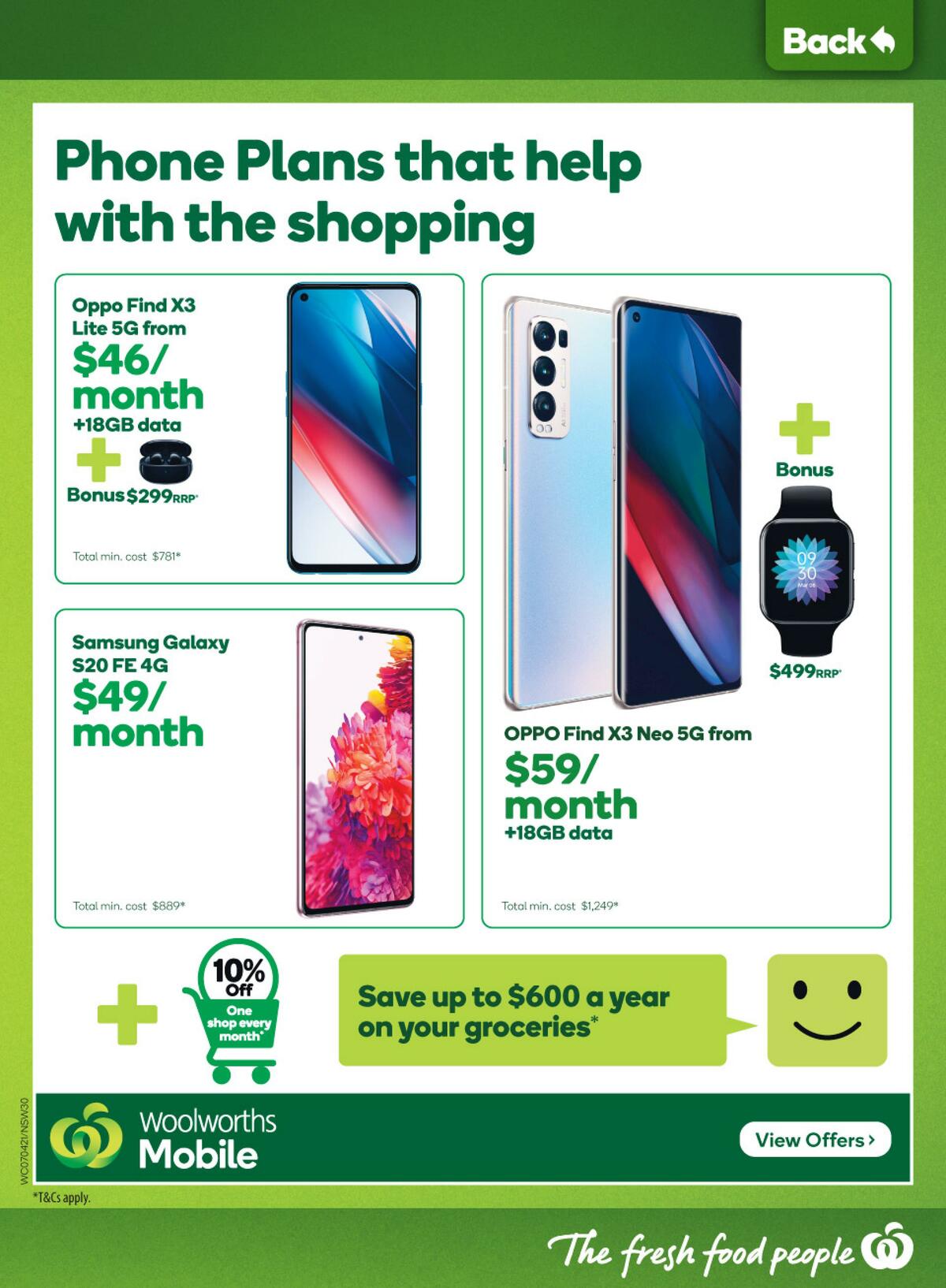 Woolworths Catalogues from 7 April