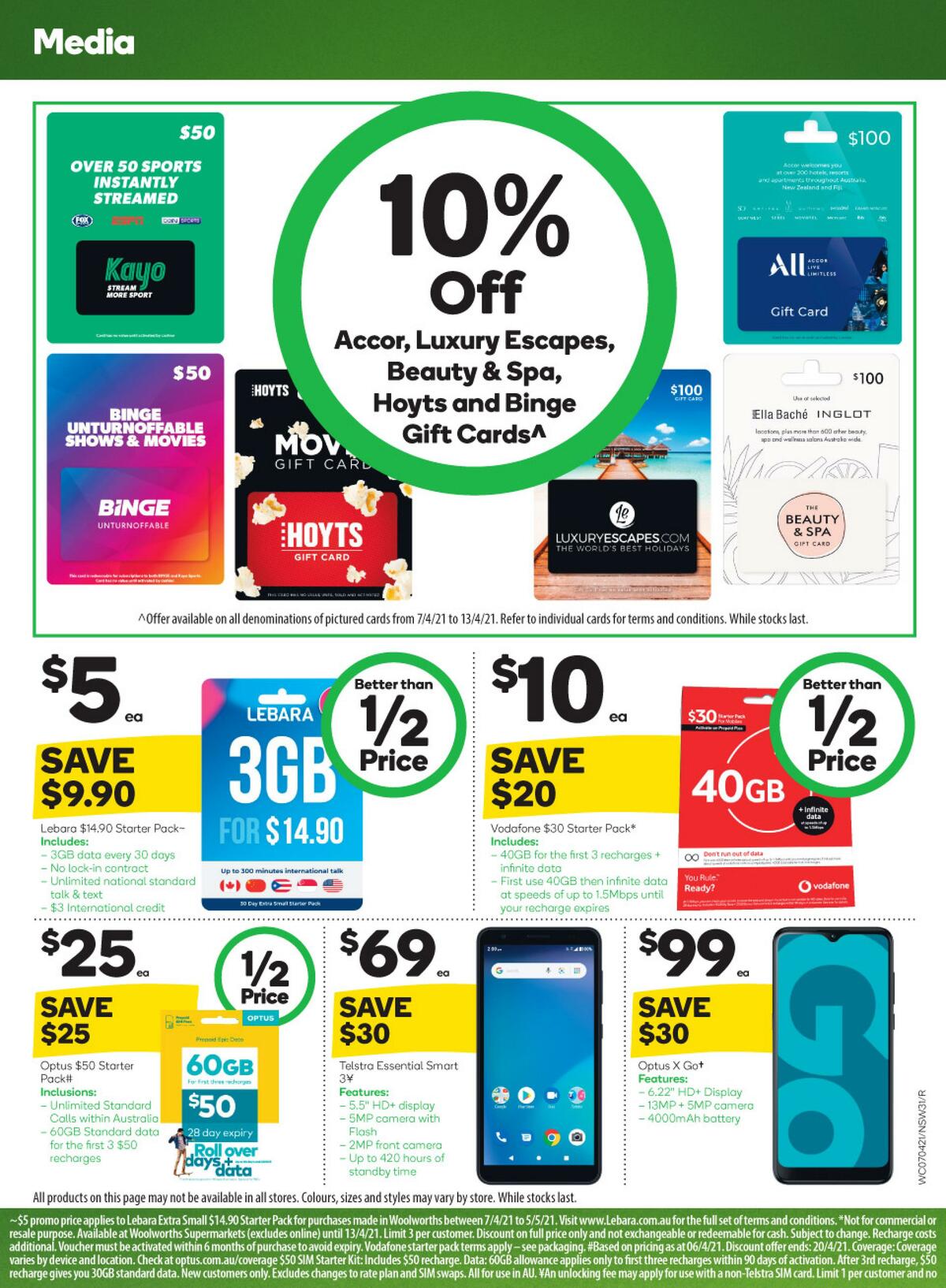 Woolworths Catalogues from 7 April