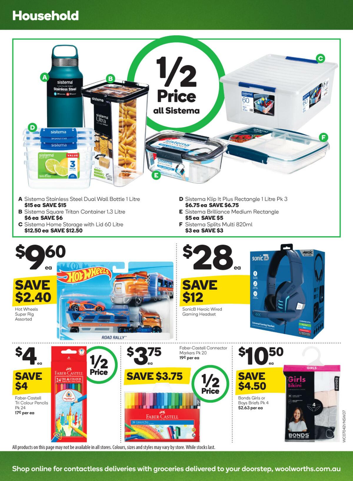 Woolworths Catalogues from 7 April