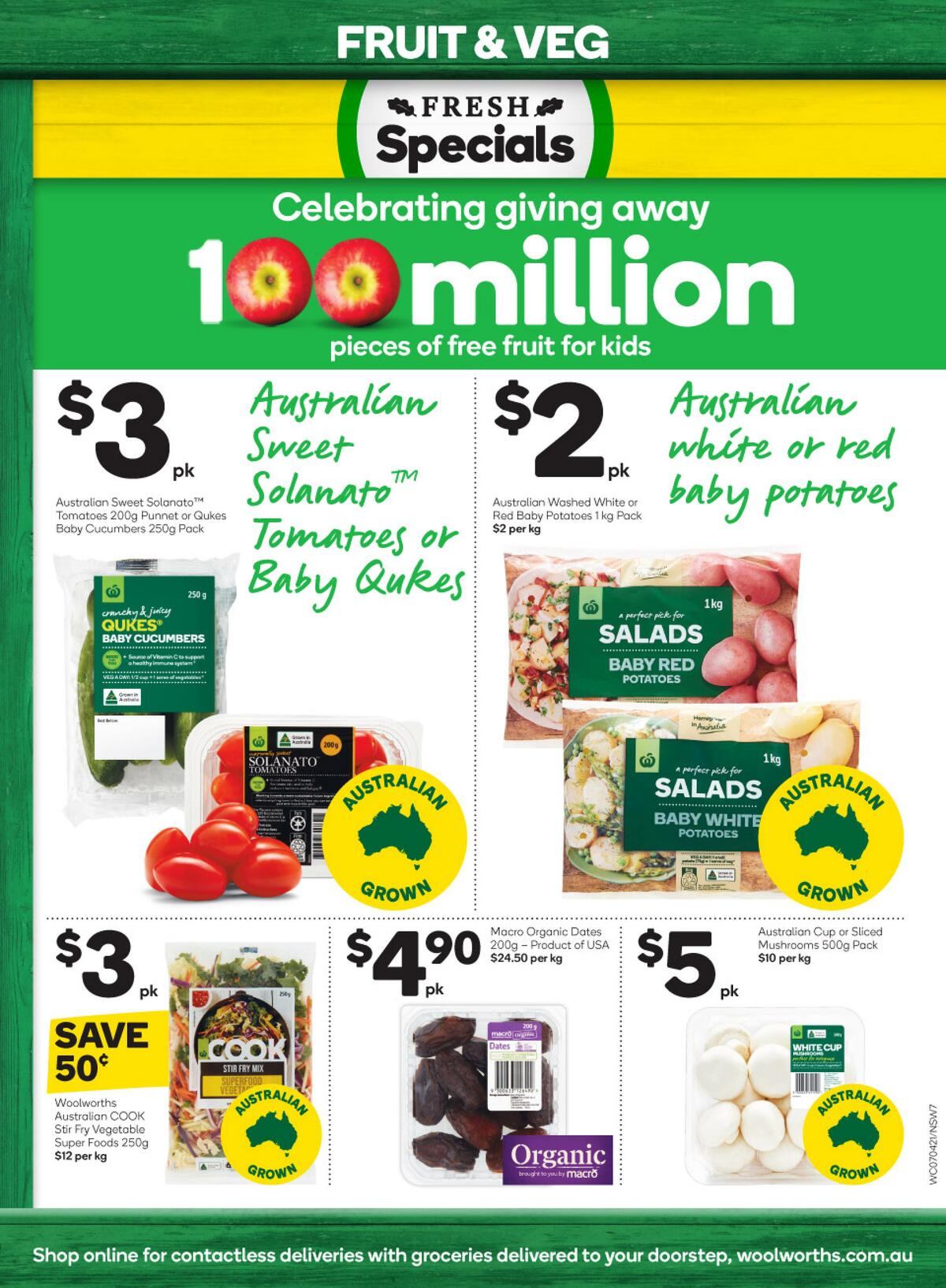 Woolworths Catalogues from 7 April