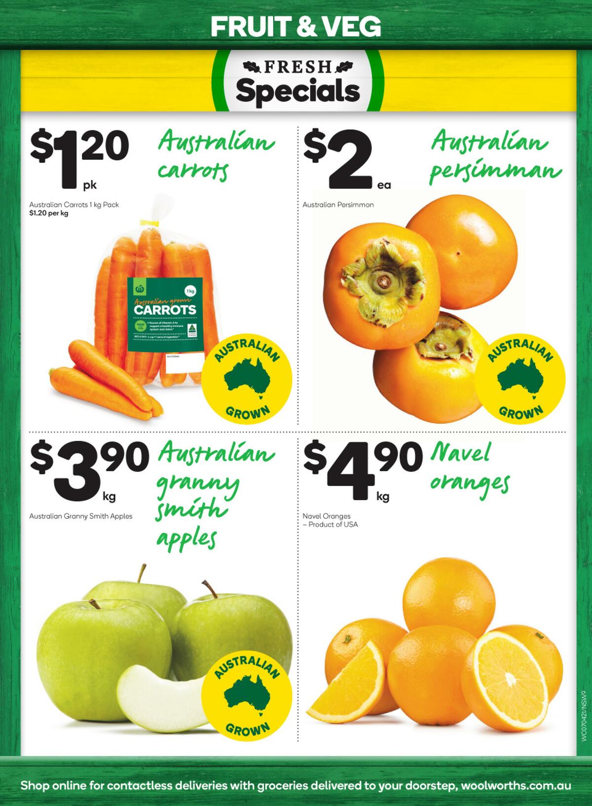 Woolworths Catalogues from 7 April