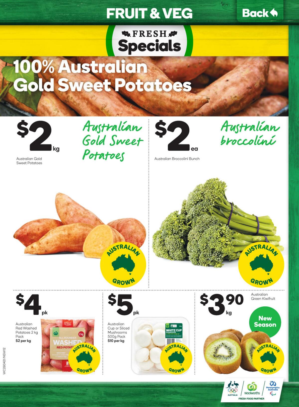 Woolworths Catalogues from 28 April