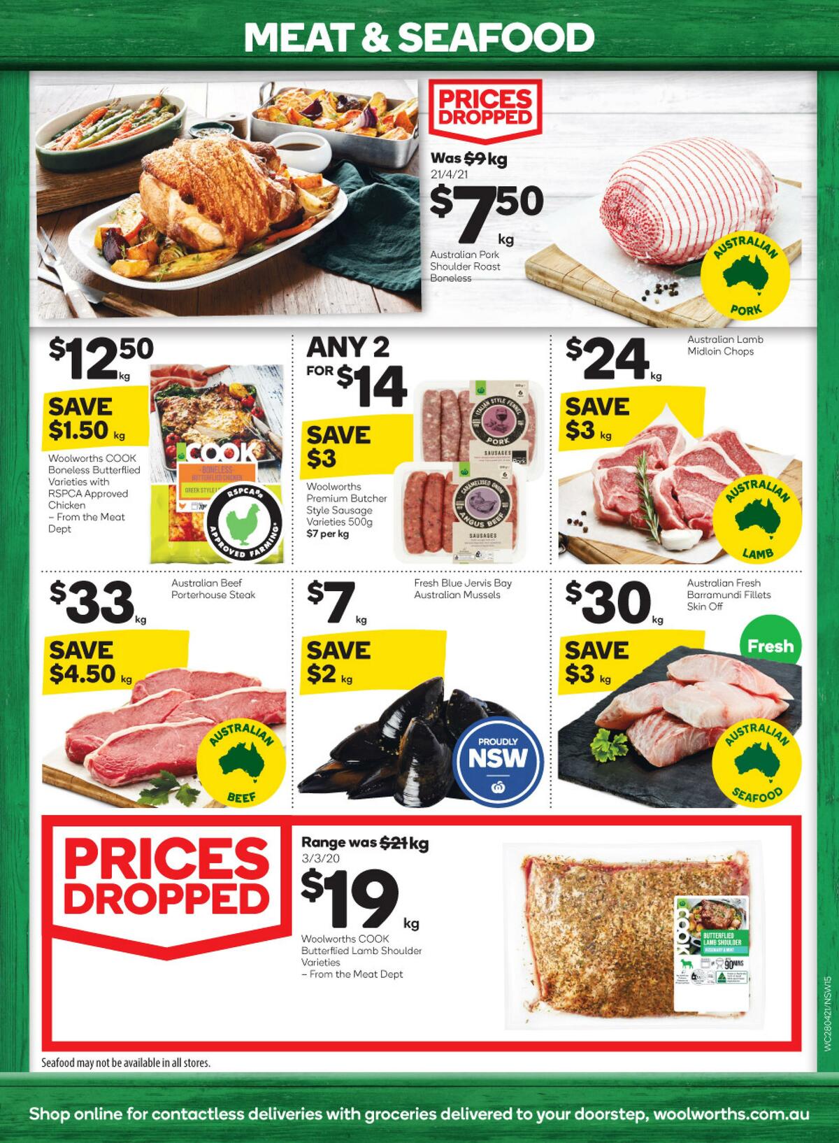 Woolworths Catalogues from 28 April