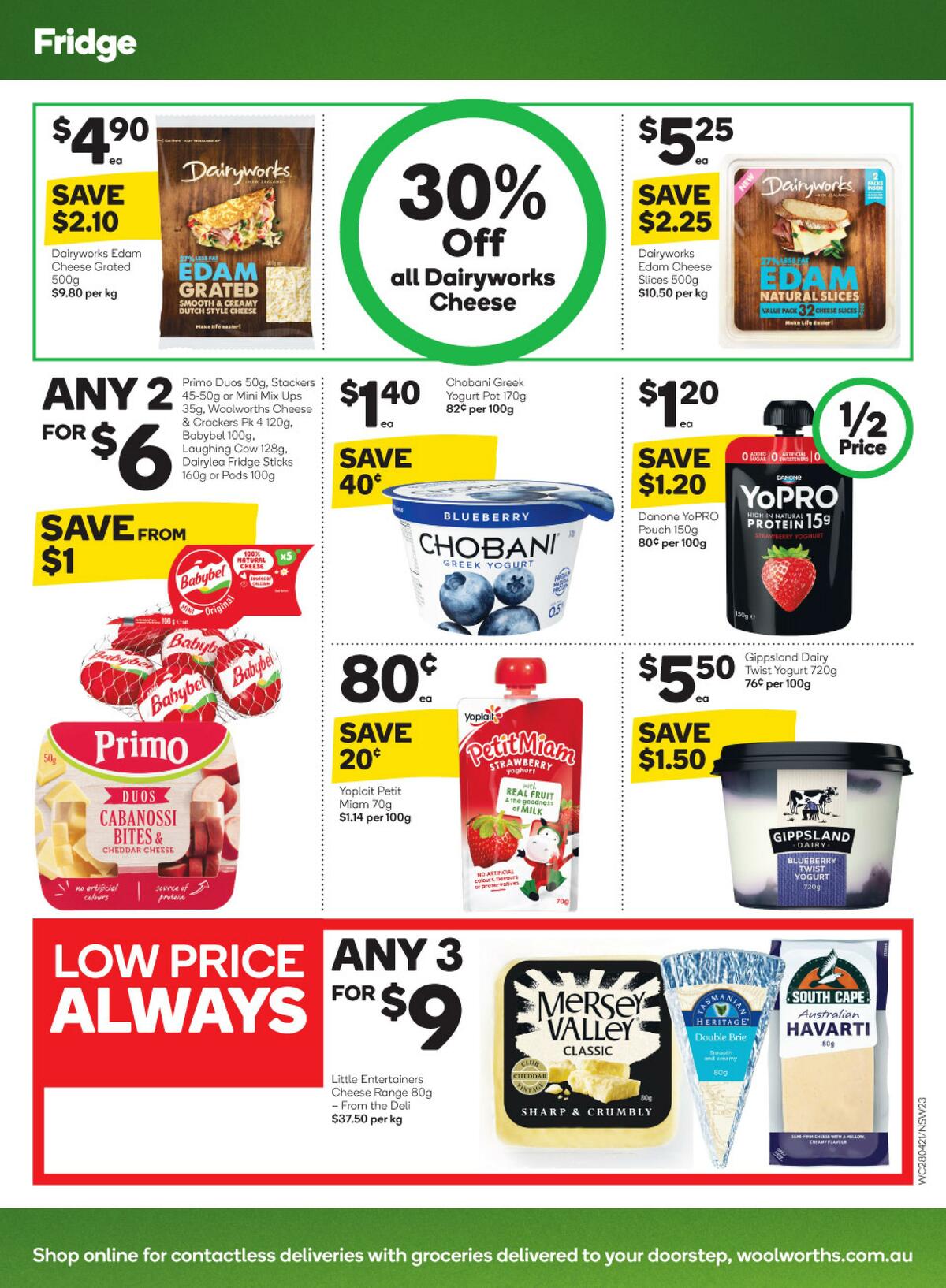 Woolworths Catalogues from 28 April