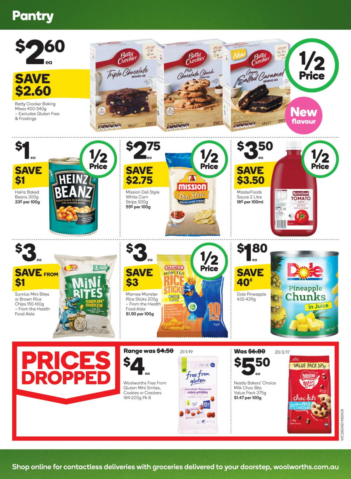 Woolworths Catalogues from 28 April