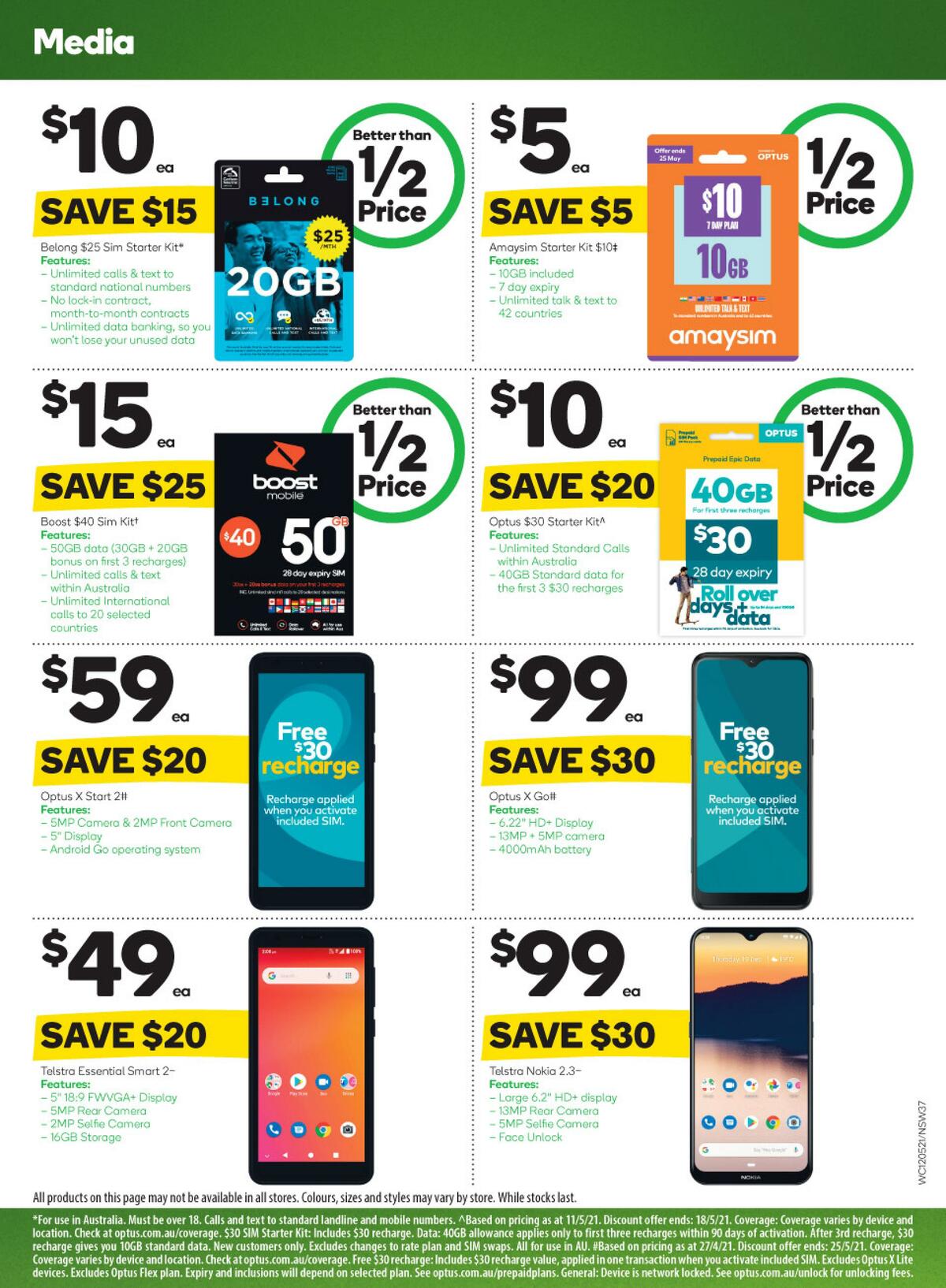 Woolworths Catalogues from 12 May