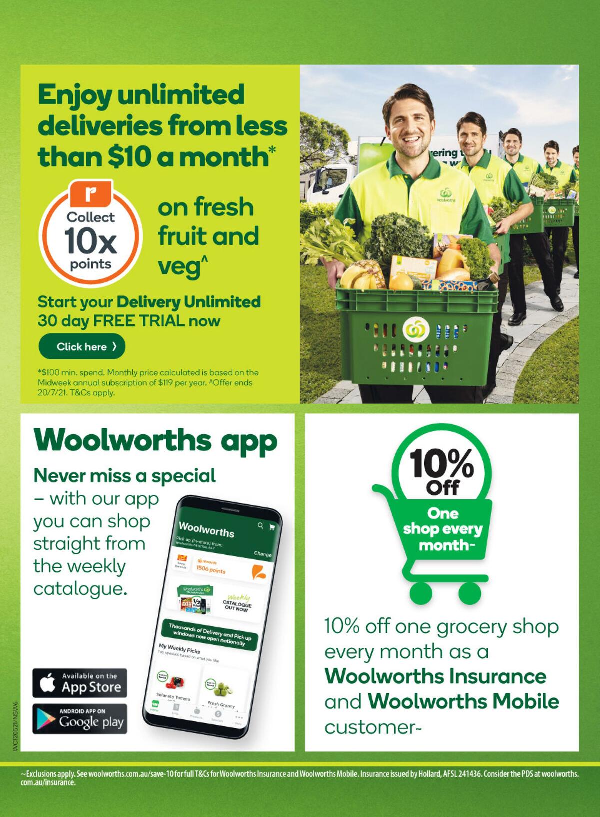 Woolworths Catalogues from 12 May