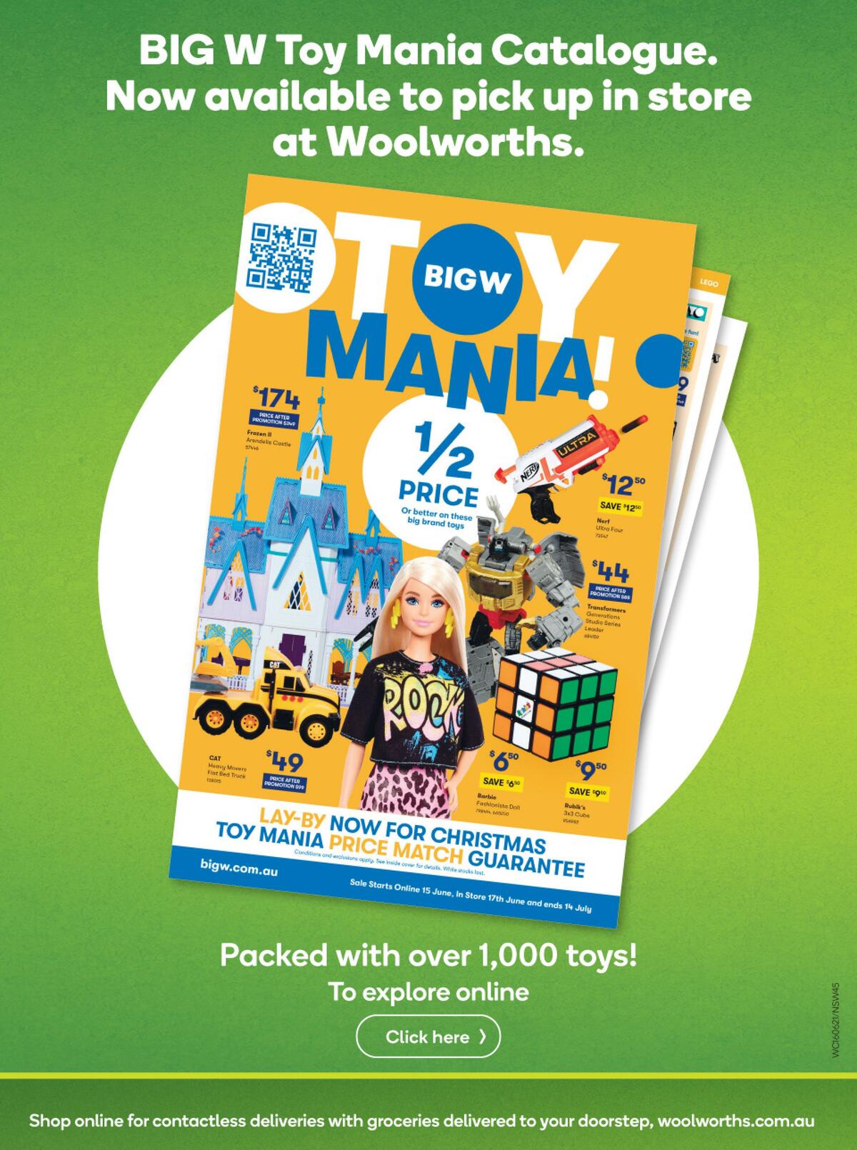 Woolworths Catalogues from 16 June