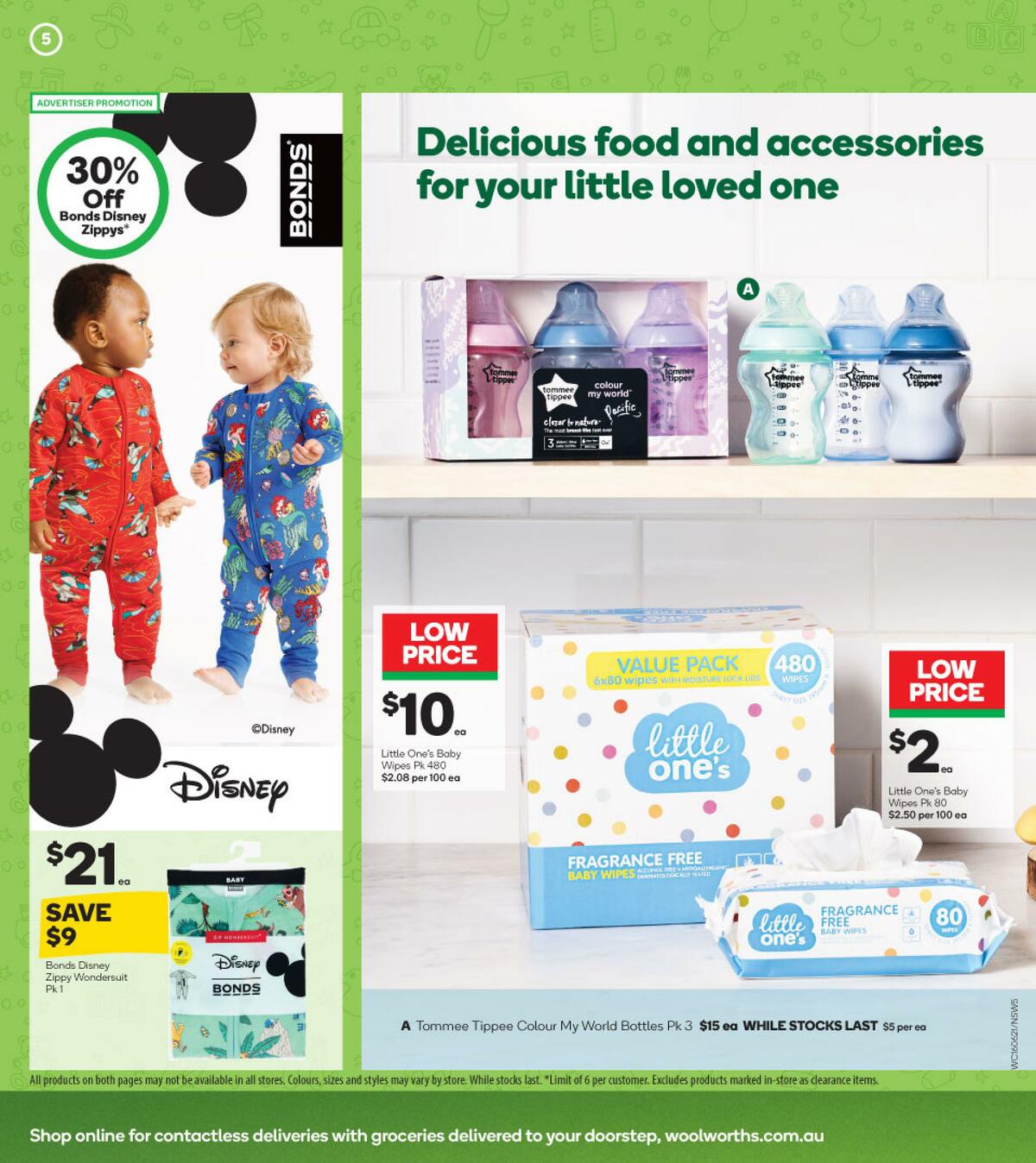 Woolworths Baby & Toddler Event Catalogues from 30 June