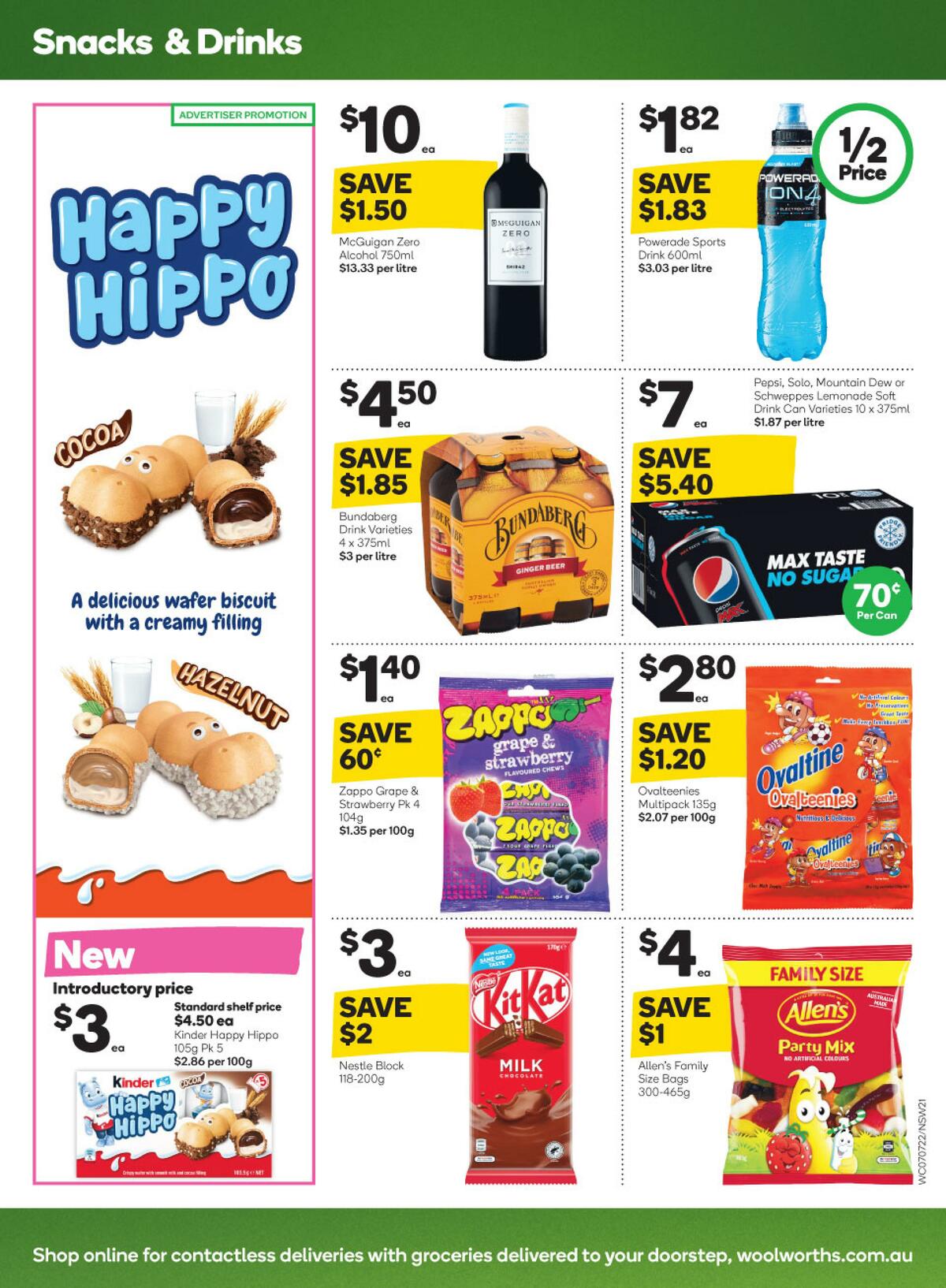 Woolworths Catalogues from 7 July