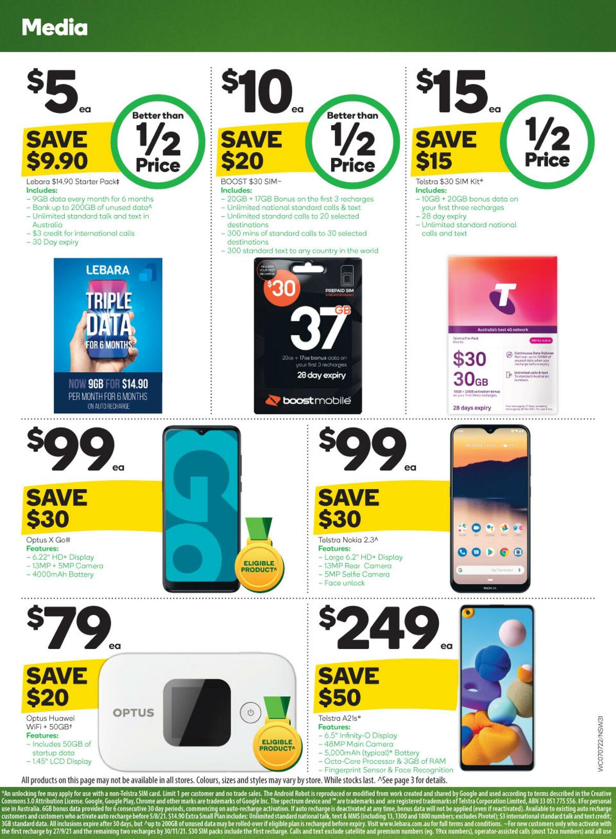 Woolworths Catalogues from 7 July