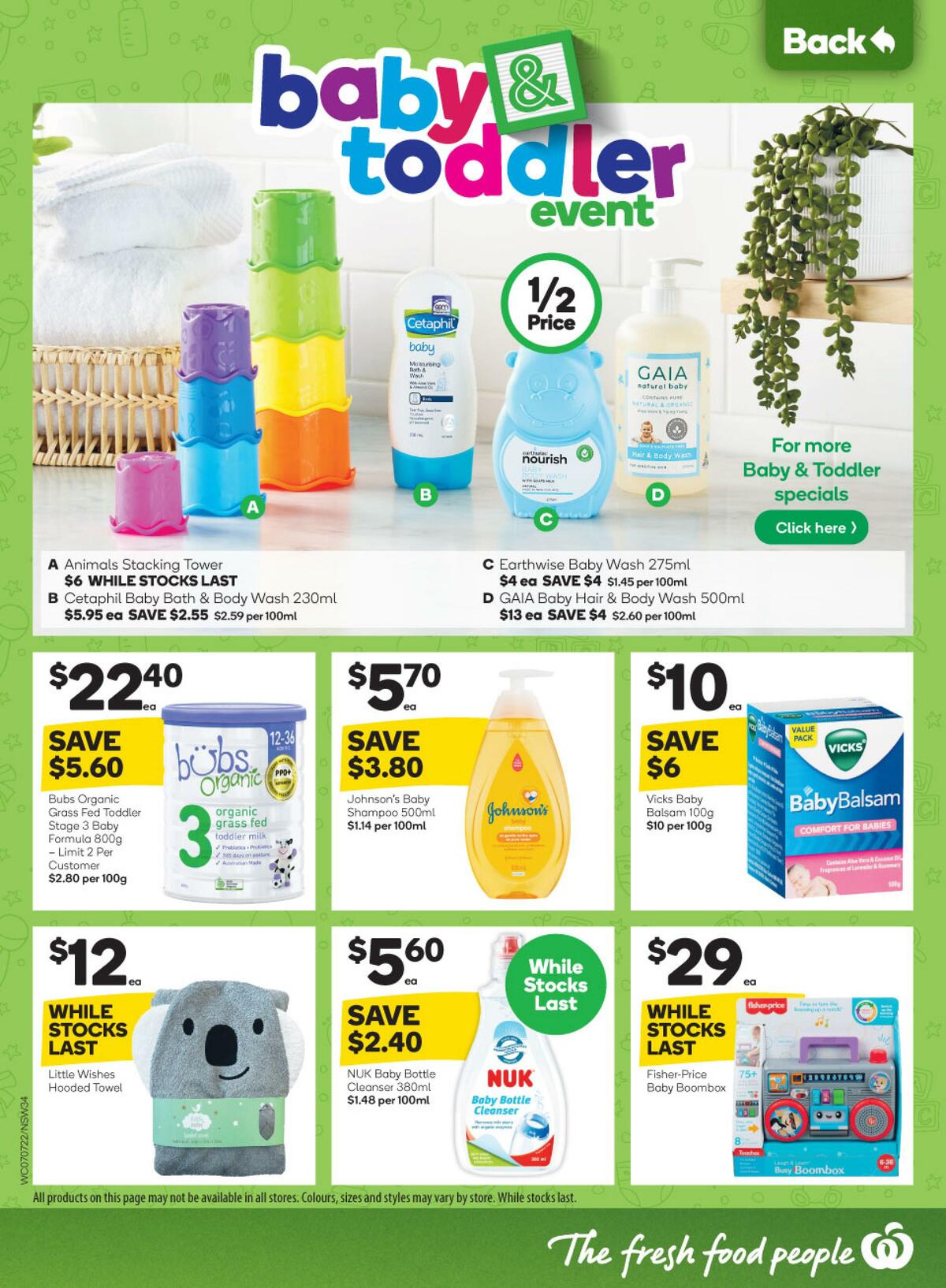 Woolworths Catalogues from 7 July