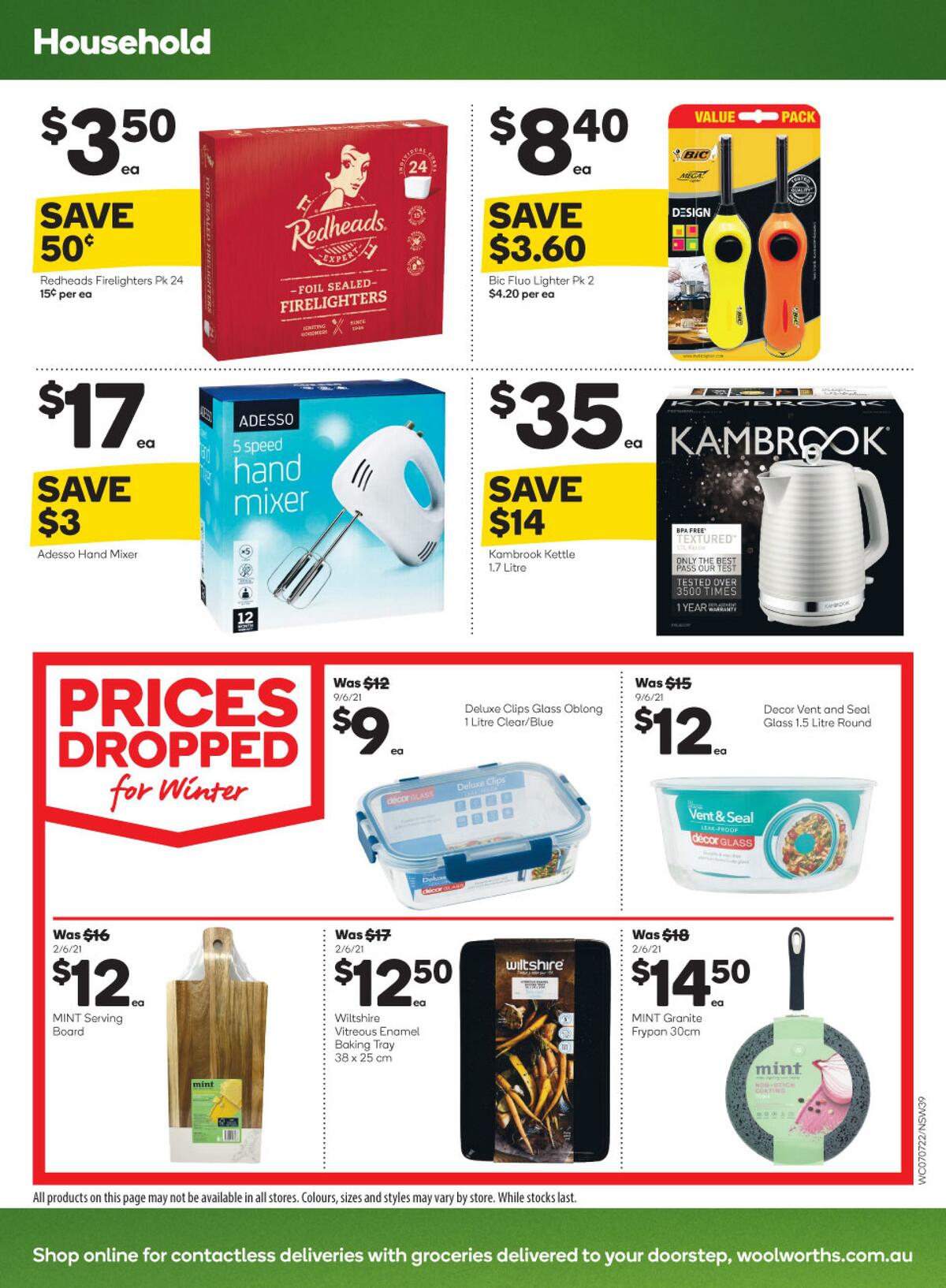 Woolworths Catalogues from 7 July