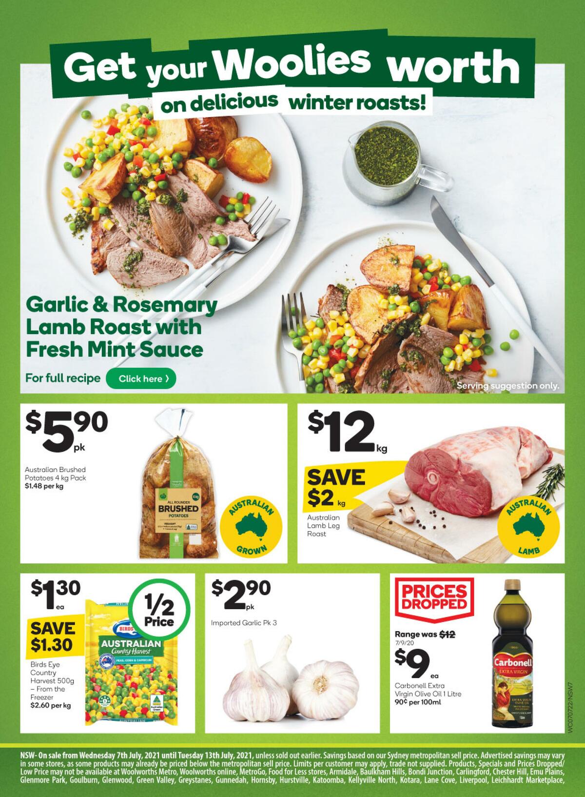 Woolworths Catalogues from 7 July